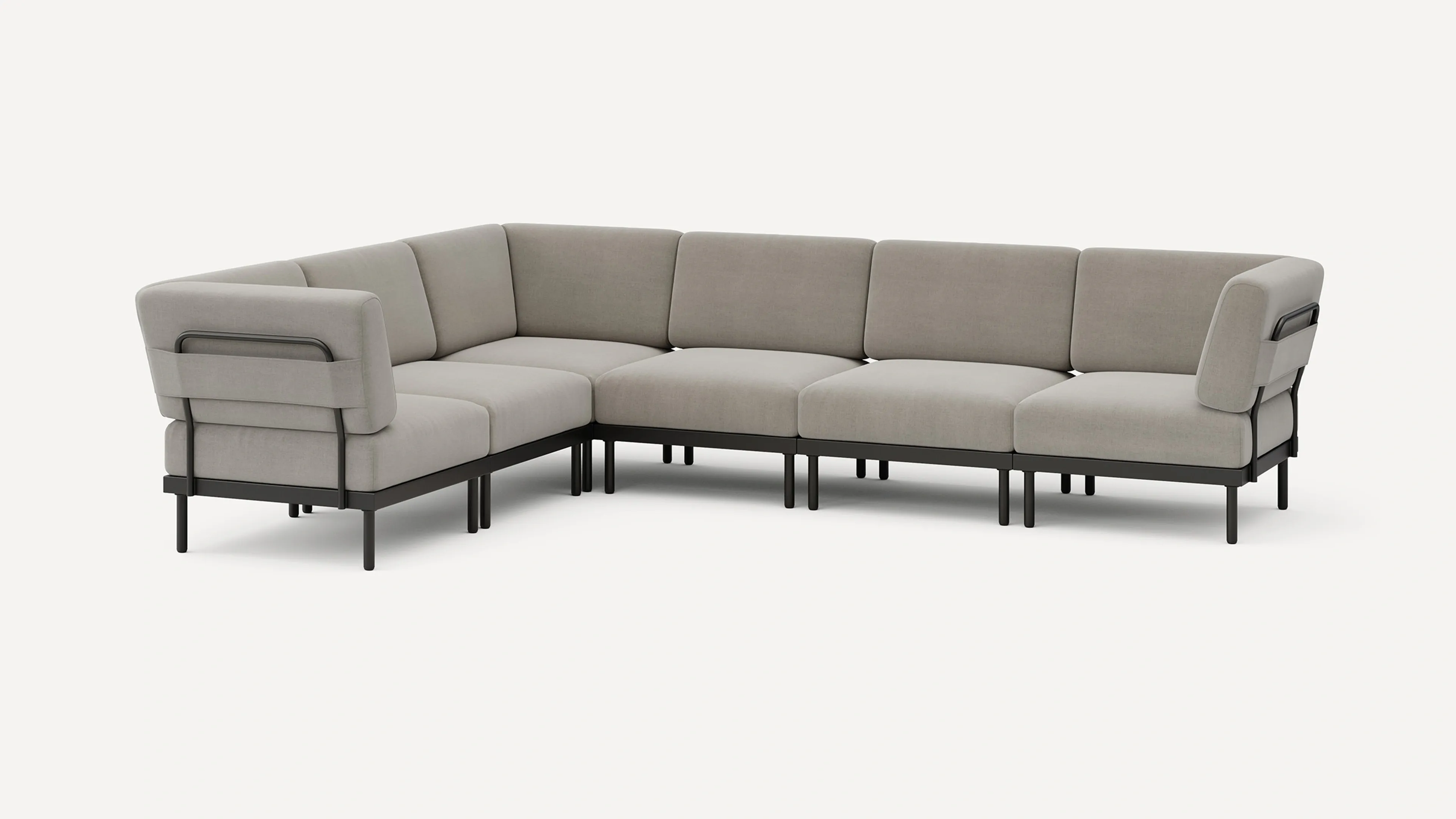 Relay 6-Piece Sectional Cover: Right Side