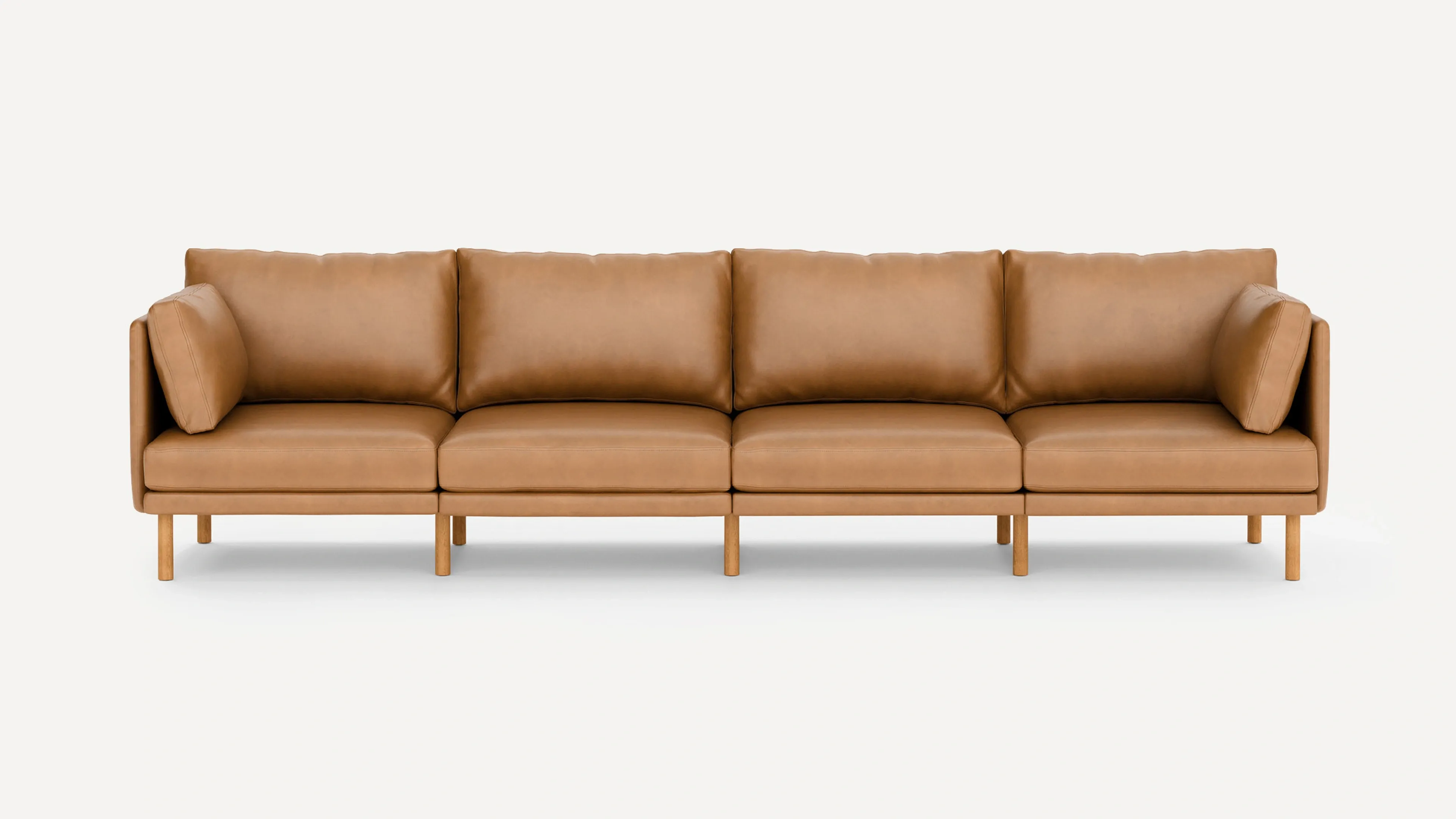 Field Leather 4-Piece Sofa
