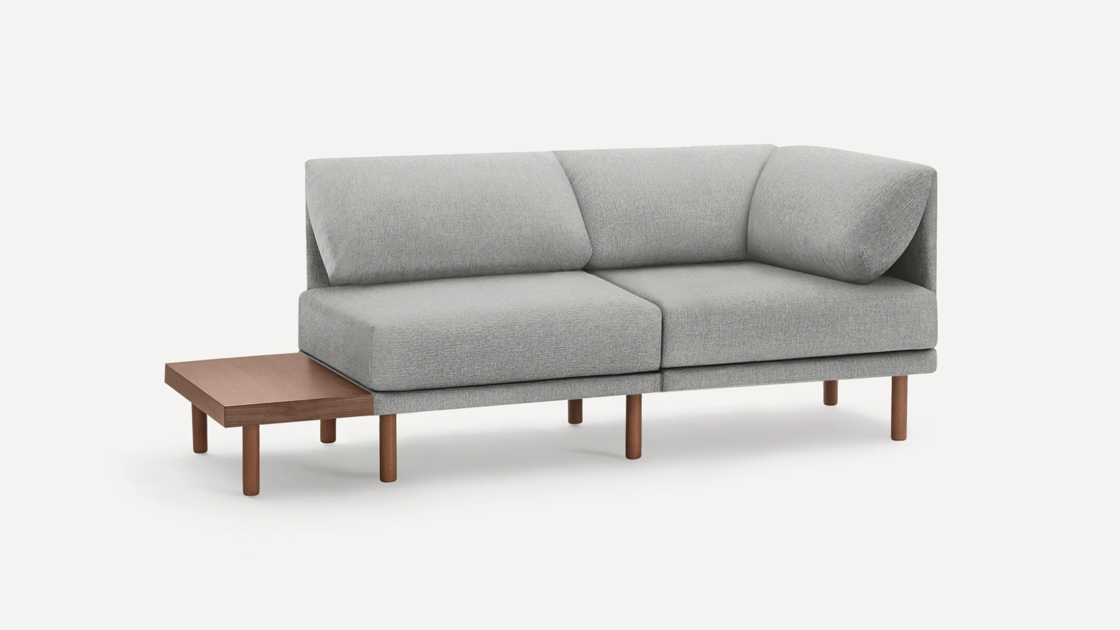 Range 2-Piece One Arm Sofa with Table