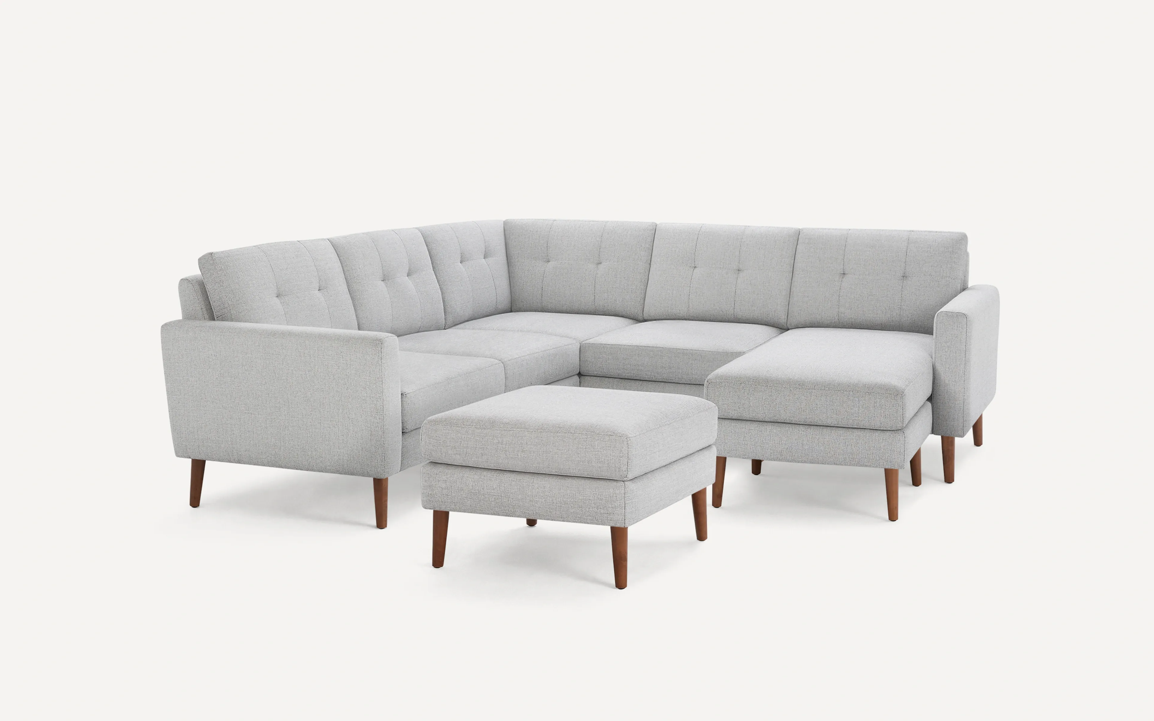 Block Nomad 5-Seat Corner Sectional with Chaise and Ottoman