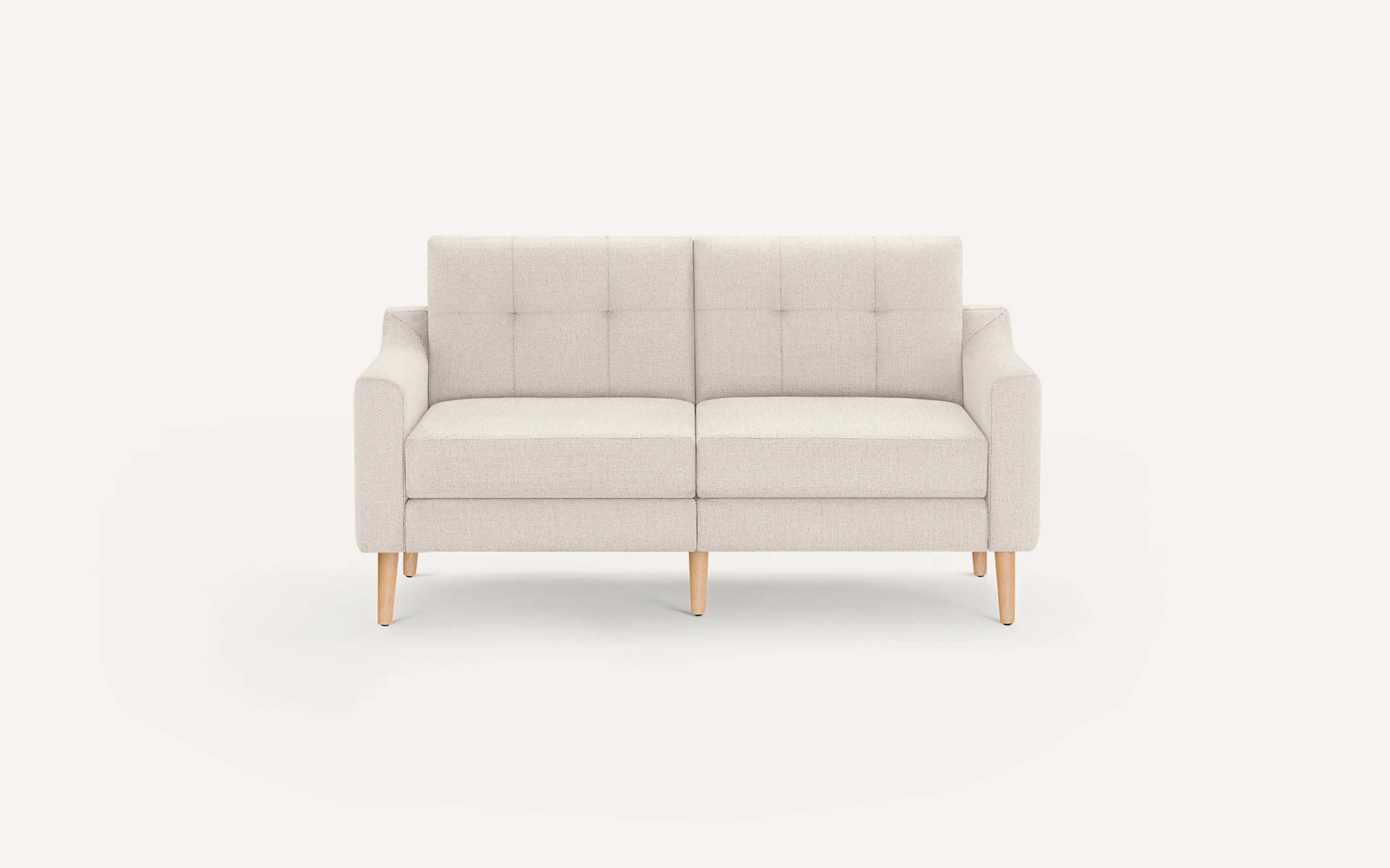 Original Nomad Loveseat in Ivory Fabric