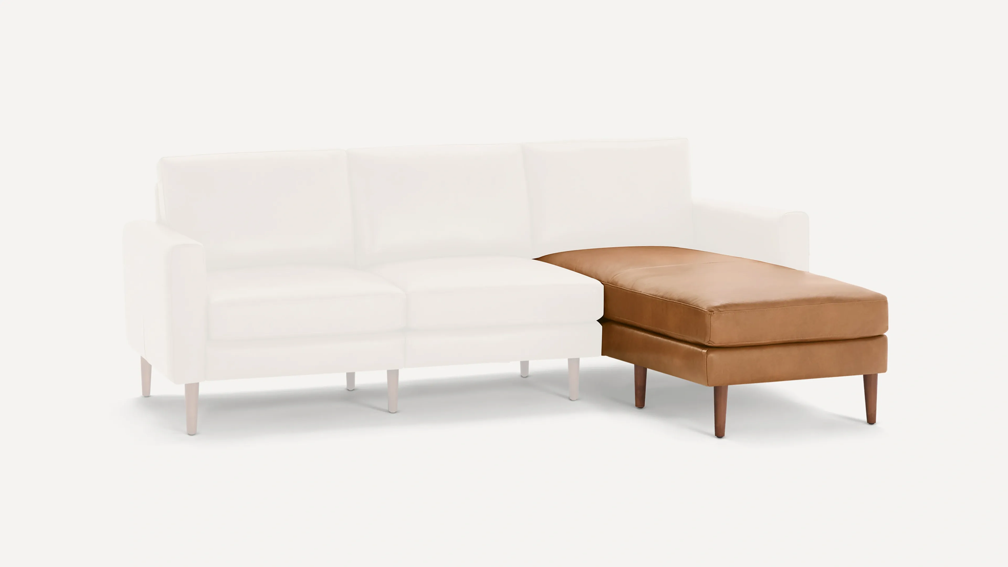 The Nomad Leather Chaise