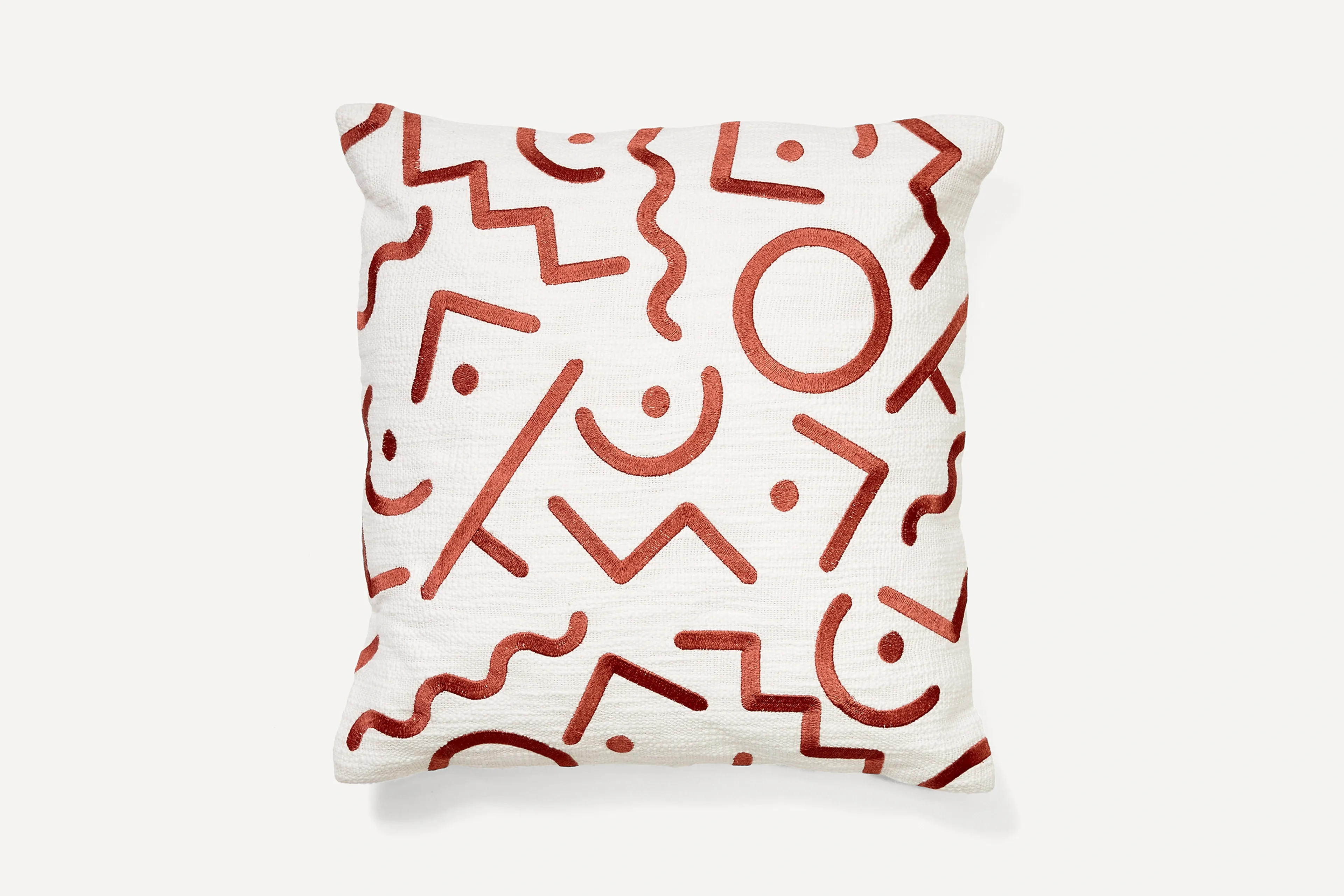Persimmon Recess Pillow Cover