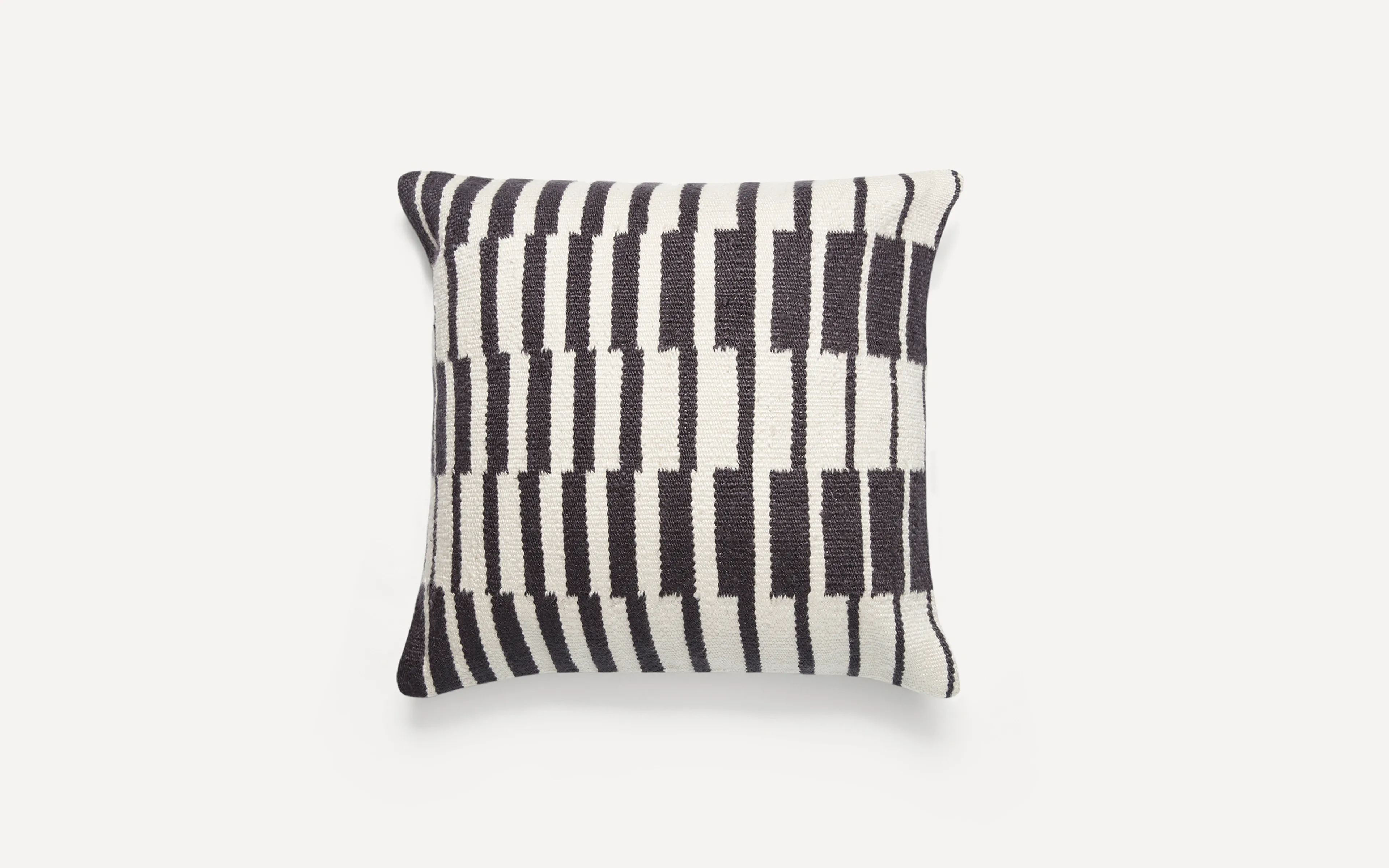 Crossfade Pillow Cover, Black & White