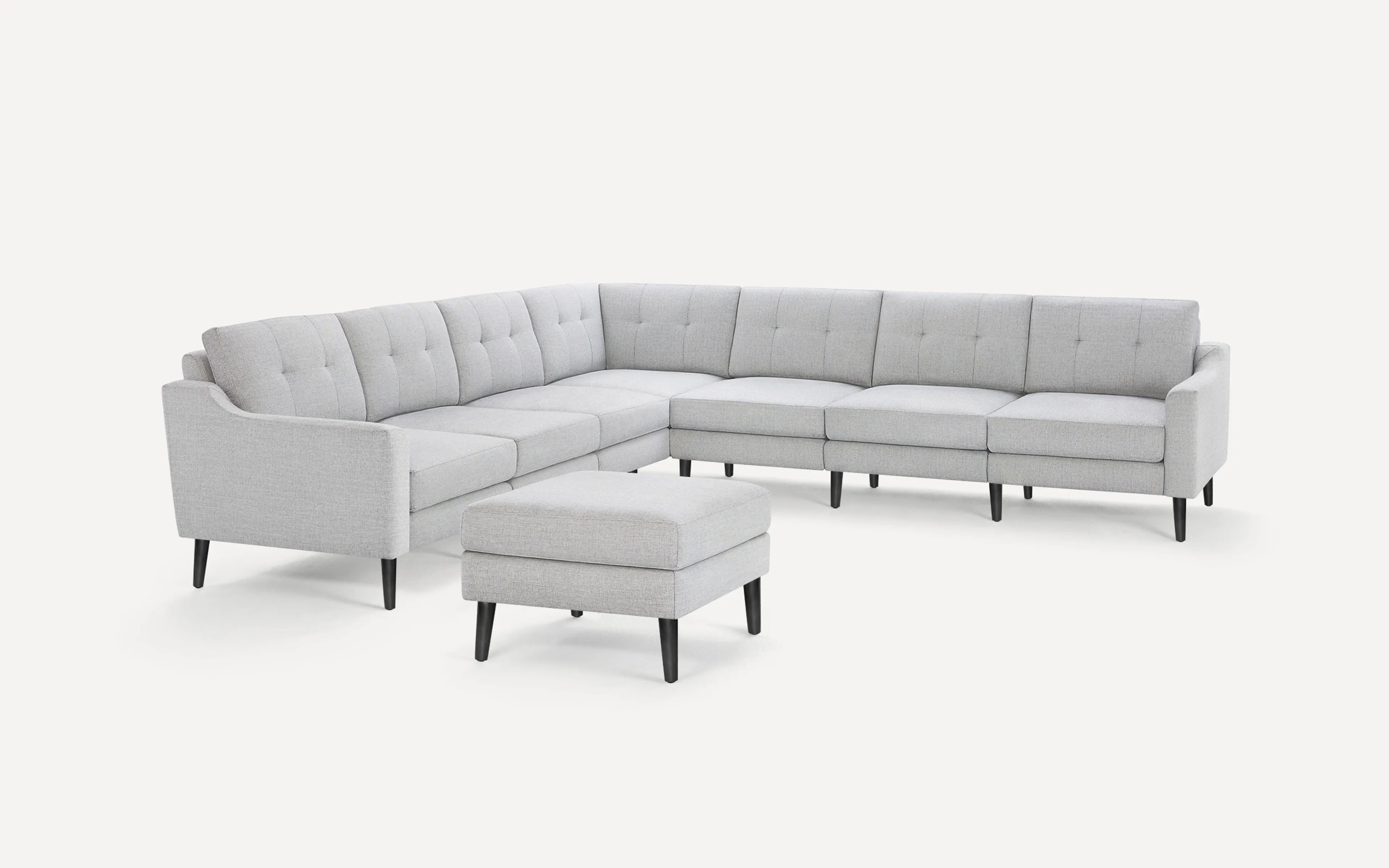 Slope Nomad 7-Seat Corner Sectional with Ottoman
