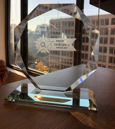 O2 Names Afiniti "Best Partner for Innovation"