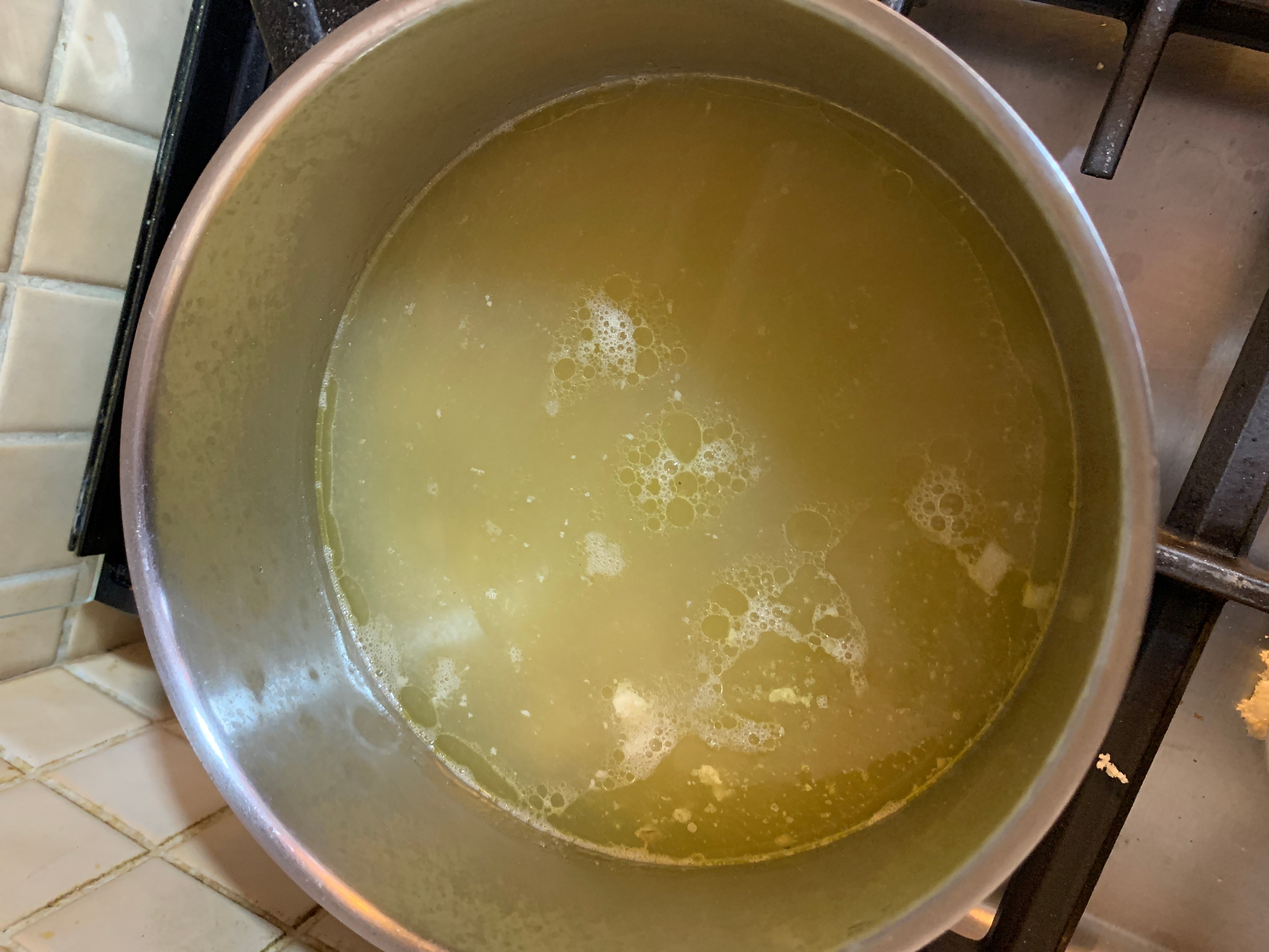 Step 3 for the Sebze Corbasi recipe