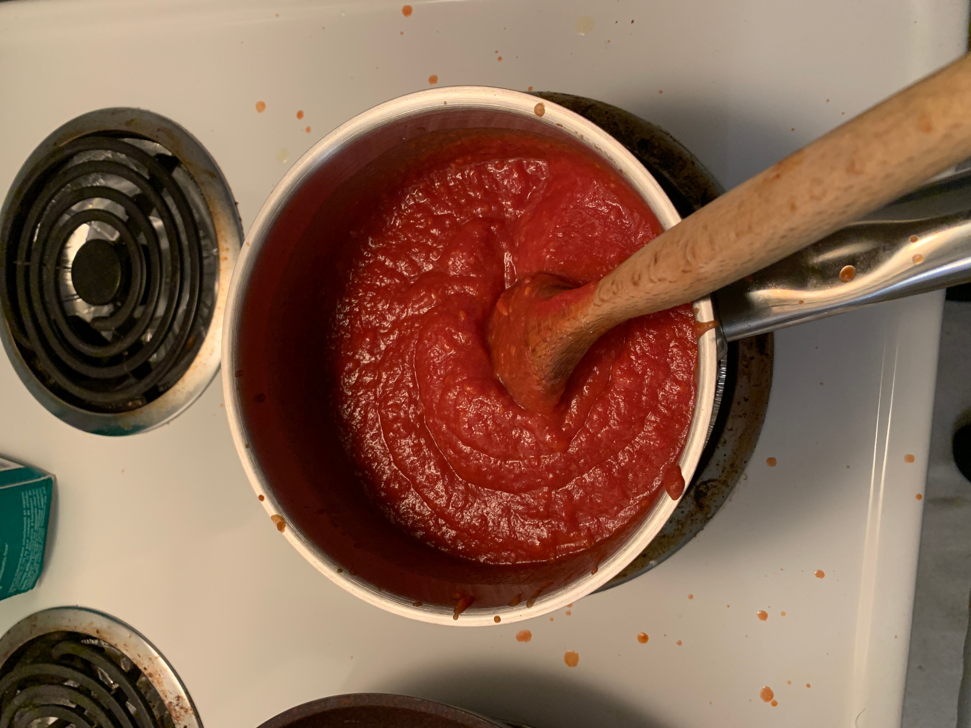 Step 4 for the Domates Corbasi recipe