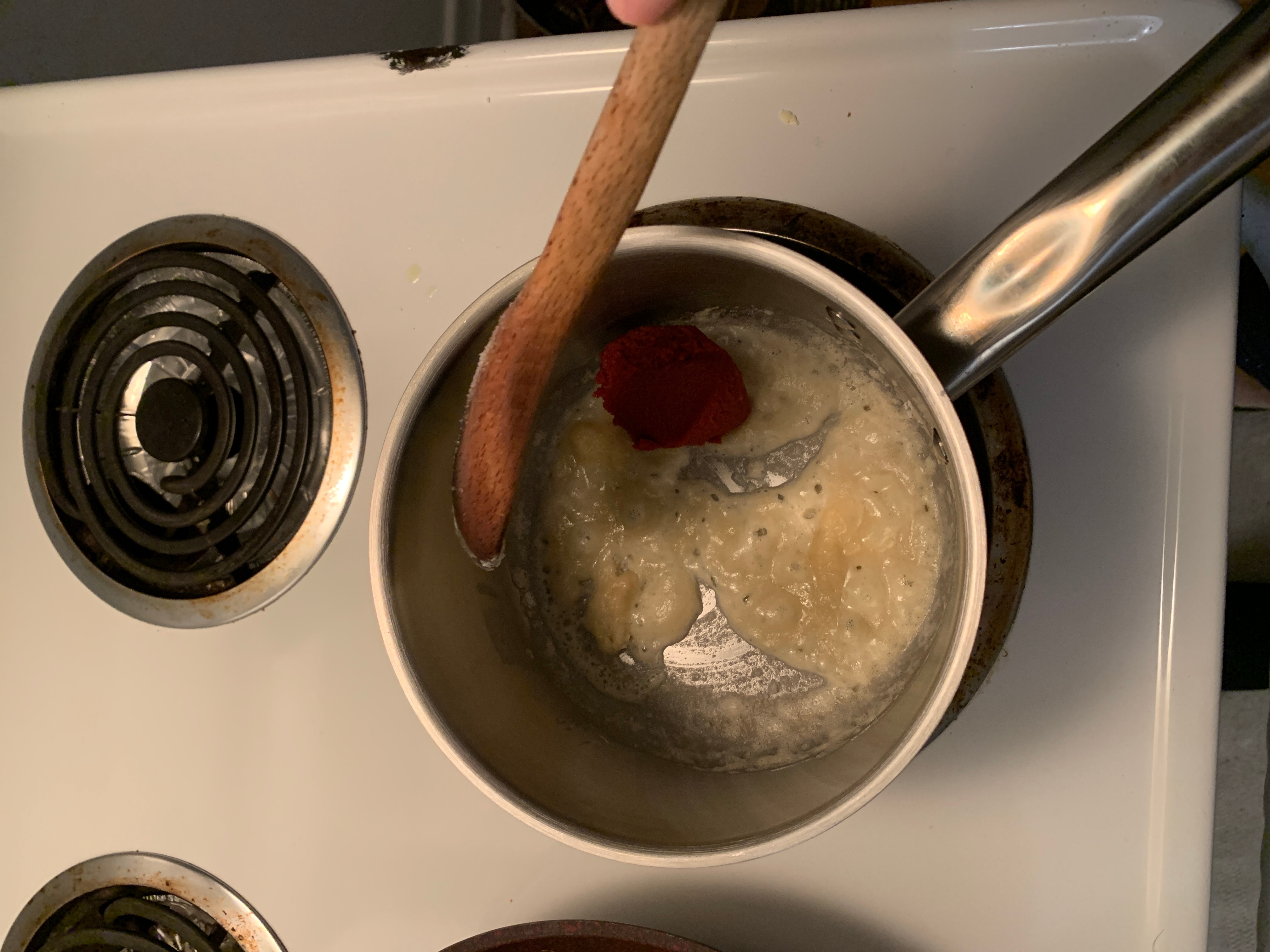 Step 3 for the Domates Corbasi recipe
