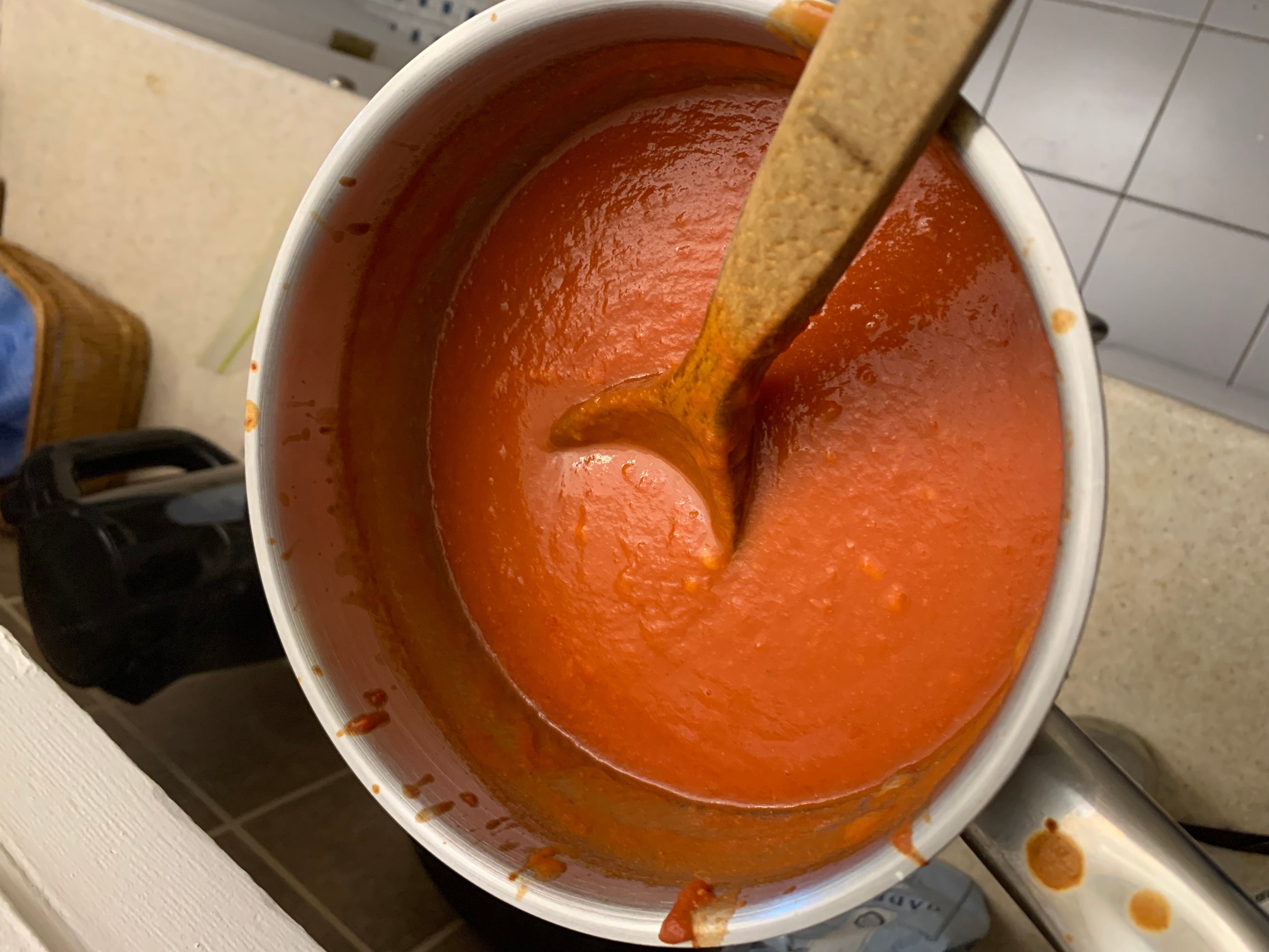 The image for the recipe Domates Corbasi