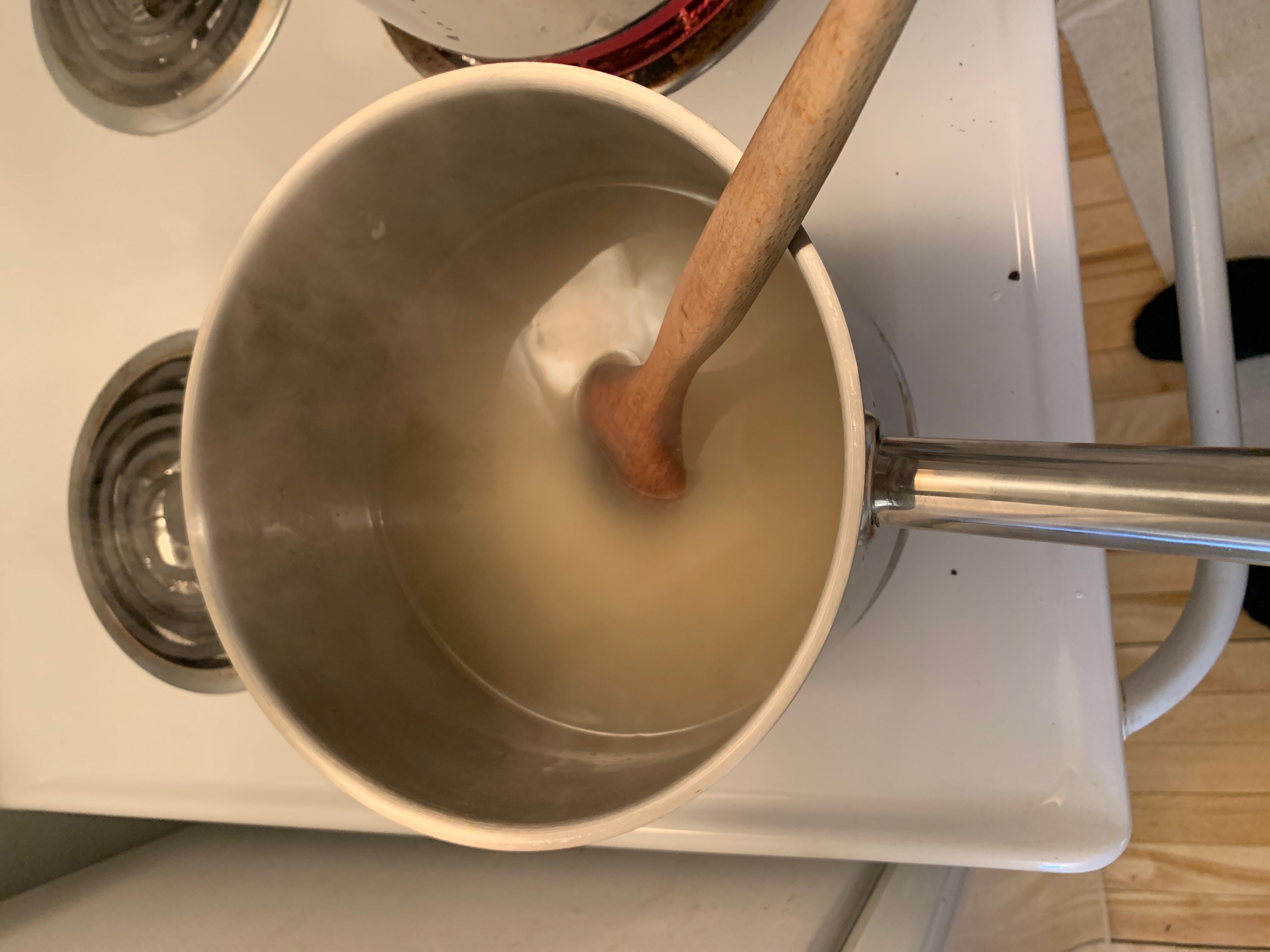 Step 6 for the Yogurt Corbasi recipe