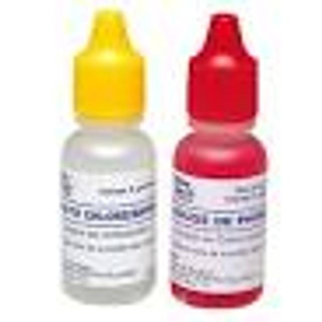 Rouge phénol / orthotolidine Bouteilles / Trousse TK