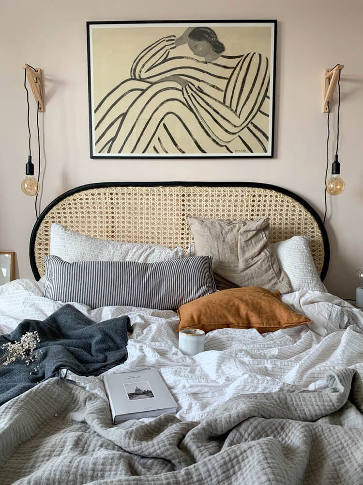 9 Statement Headboard Ideas For Your, Schoolhouse Electric Duvet Cover