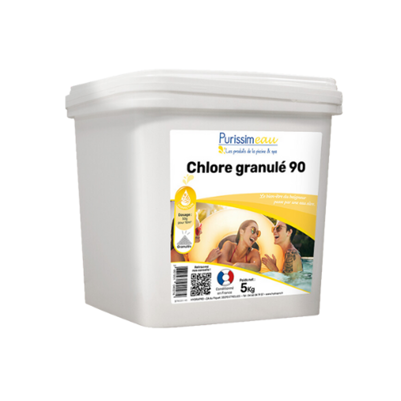 Chlore Granulé 90g