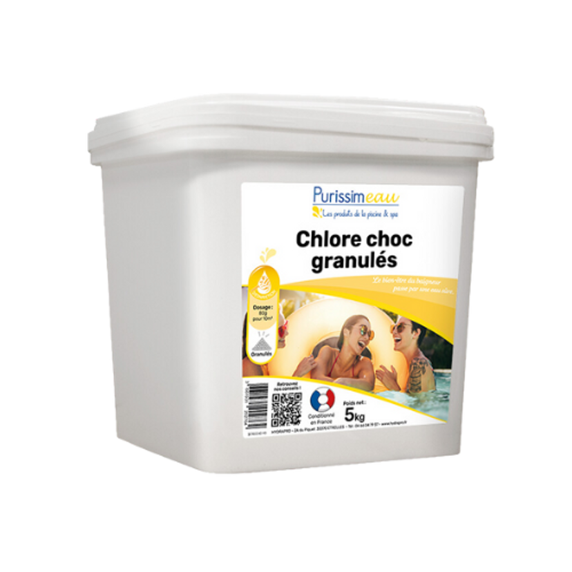 Chlore Choc Granulé 90