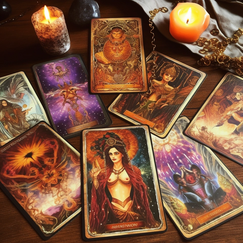 Exploring the Dark Side An Indepth Look at Demonologist Tarot Cards