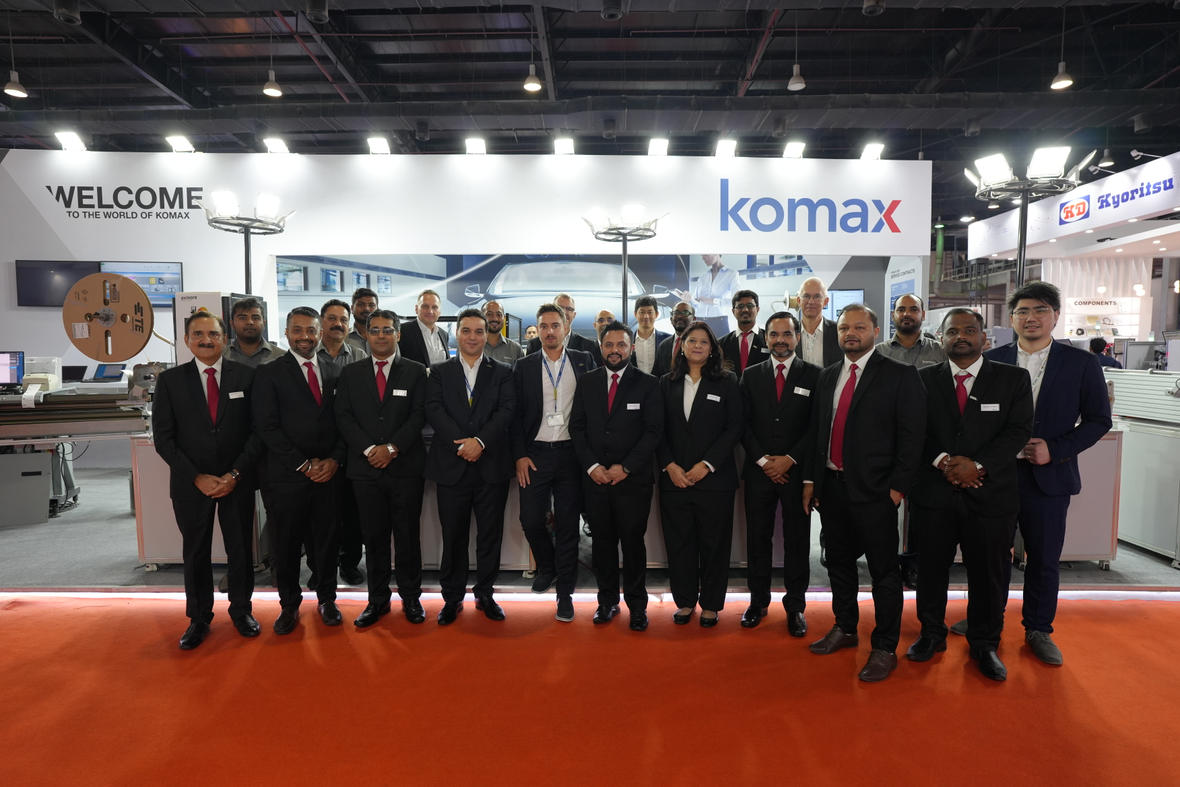 Productronica India Komax thrilled the wire harness industry Komax