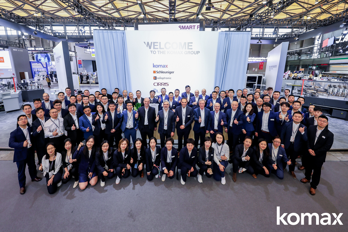 Neue Omega 750 SA im Fokus der productronica China | Komax