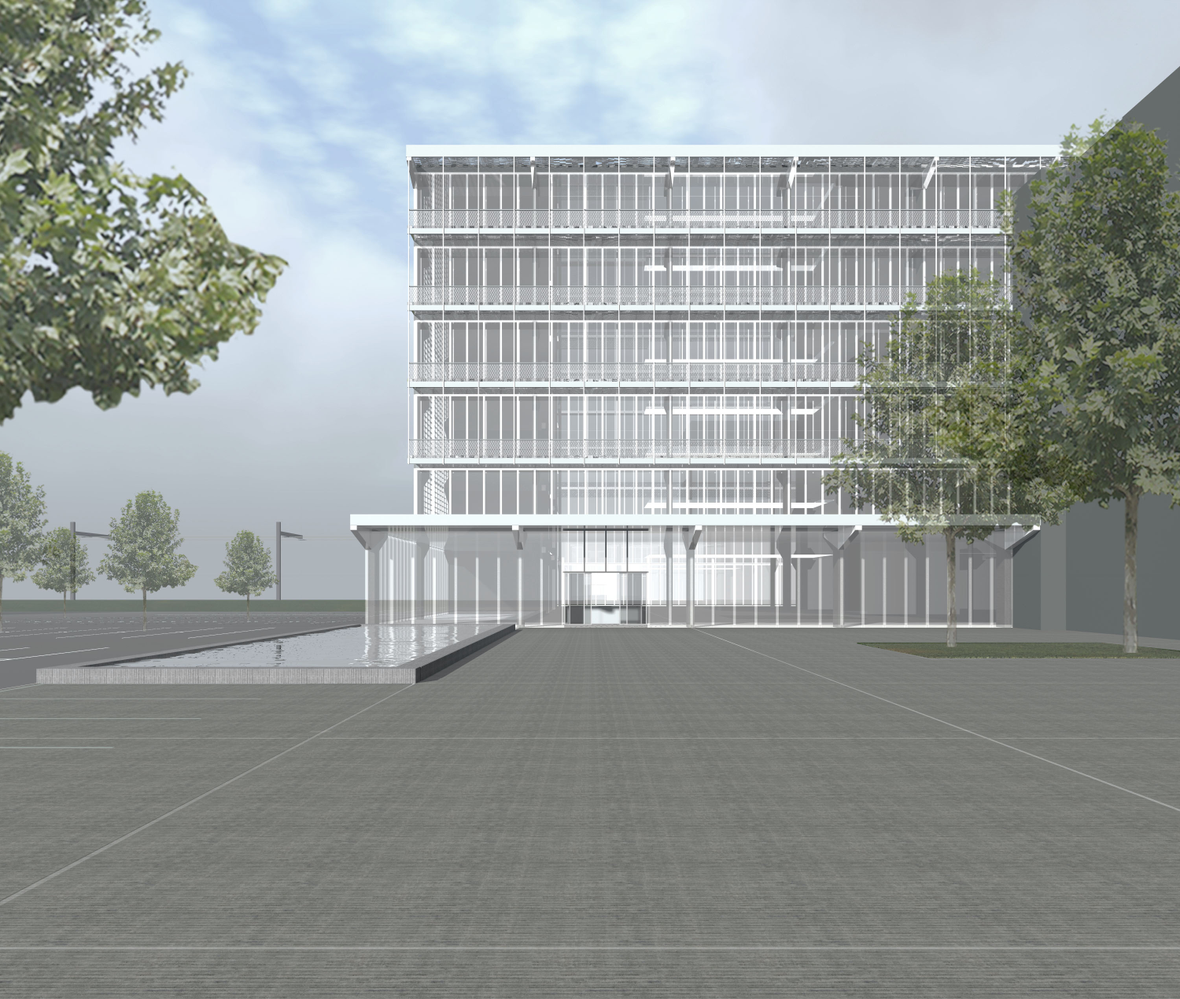 Visualization of the new-build in Dierikon which should be ready for occupancy in the second half of 2019.