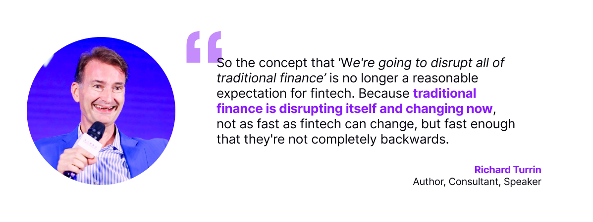 Richard Turrin traditional finance quote