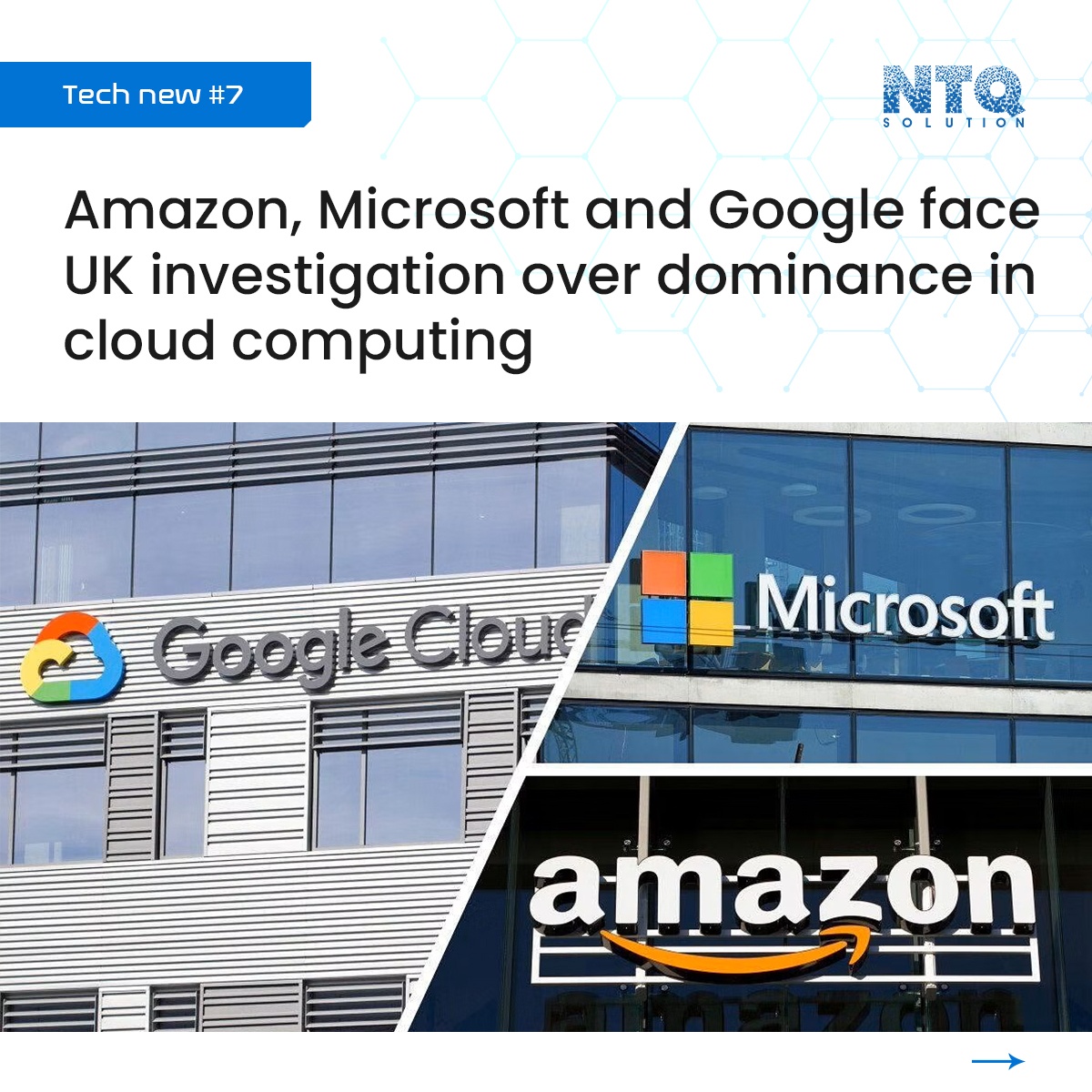Amazon, Microsoft and Google face UK investigation over dominance in cloud computing