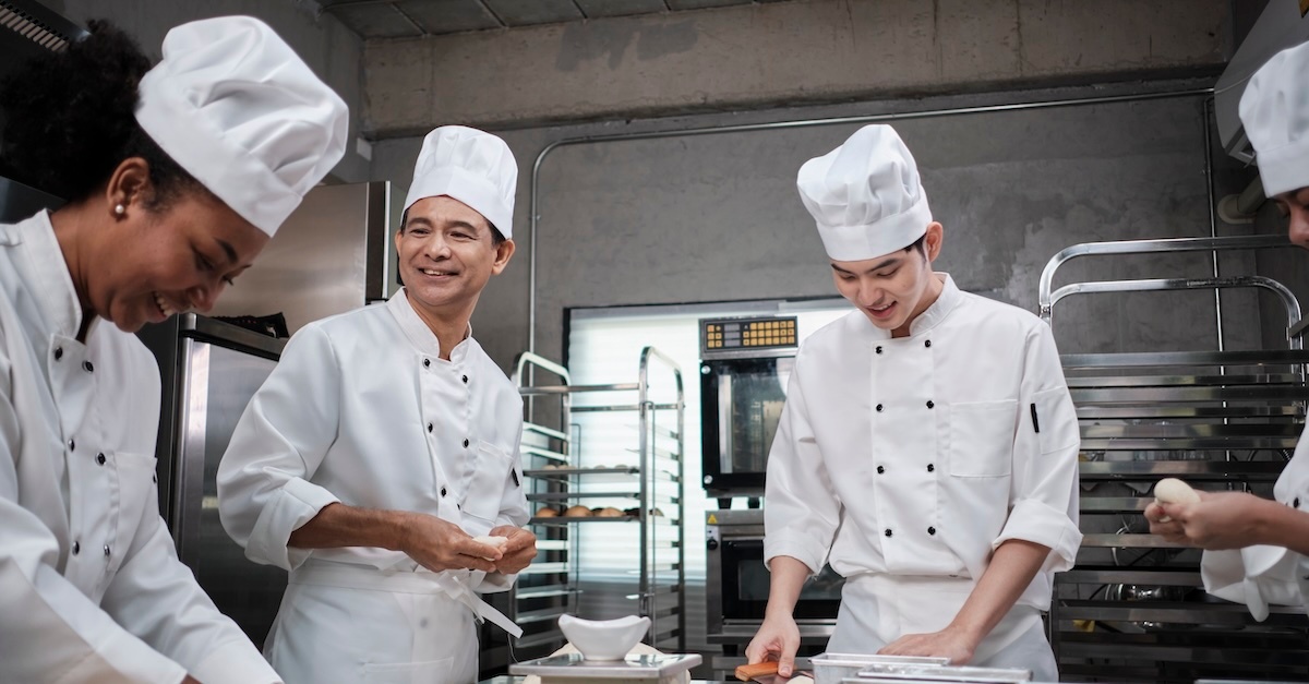 Chefs in training