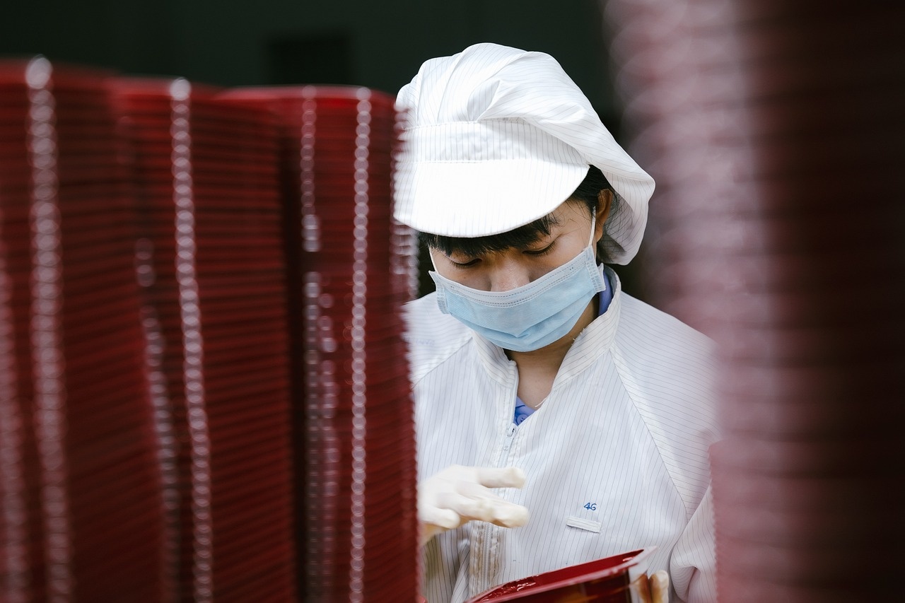 A casual worker in a factory