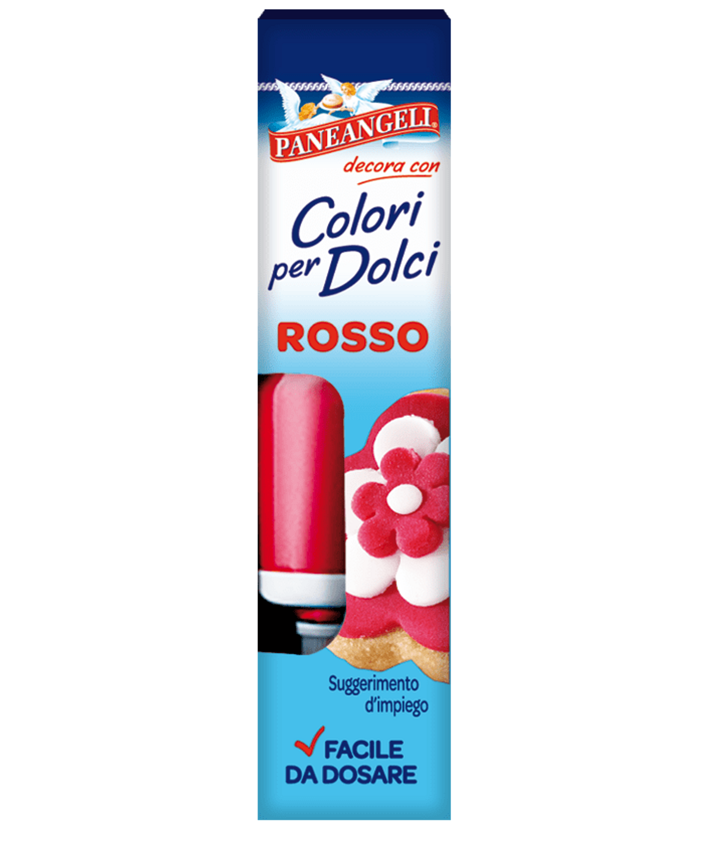 Gel colorante alimentare colore intenso – ROSSO - Coltelleria
