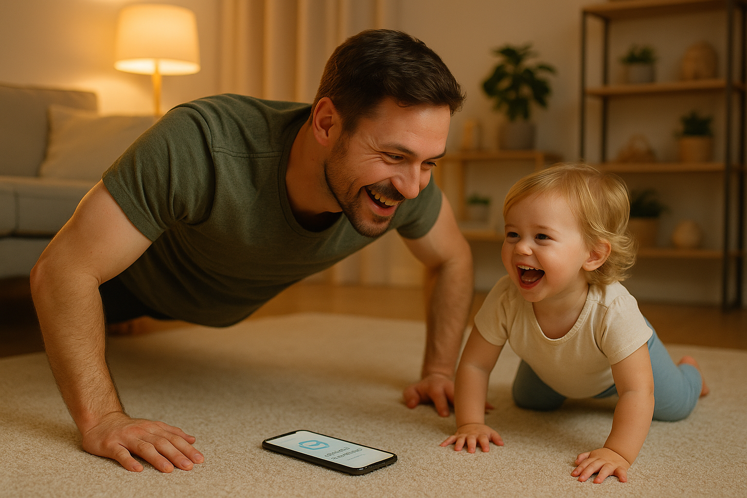 Pushups to Earn Screen Time with Kids Clearspace