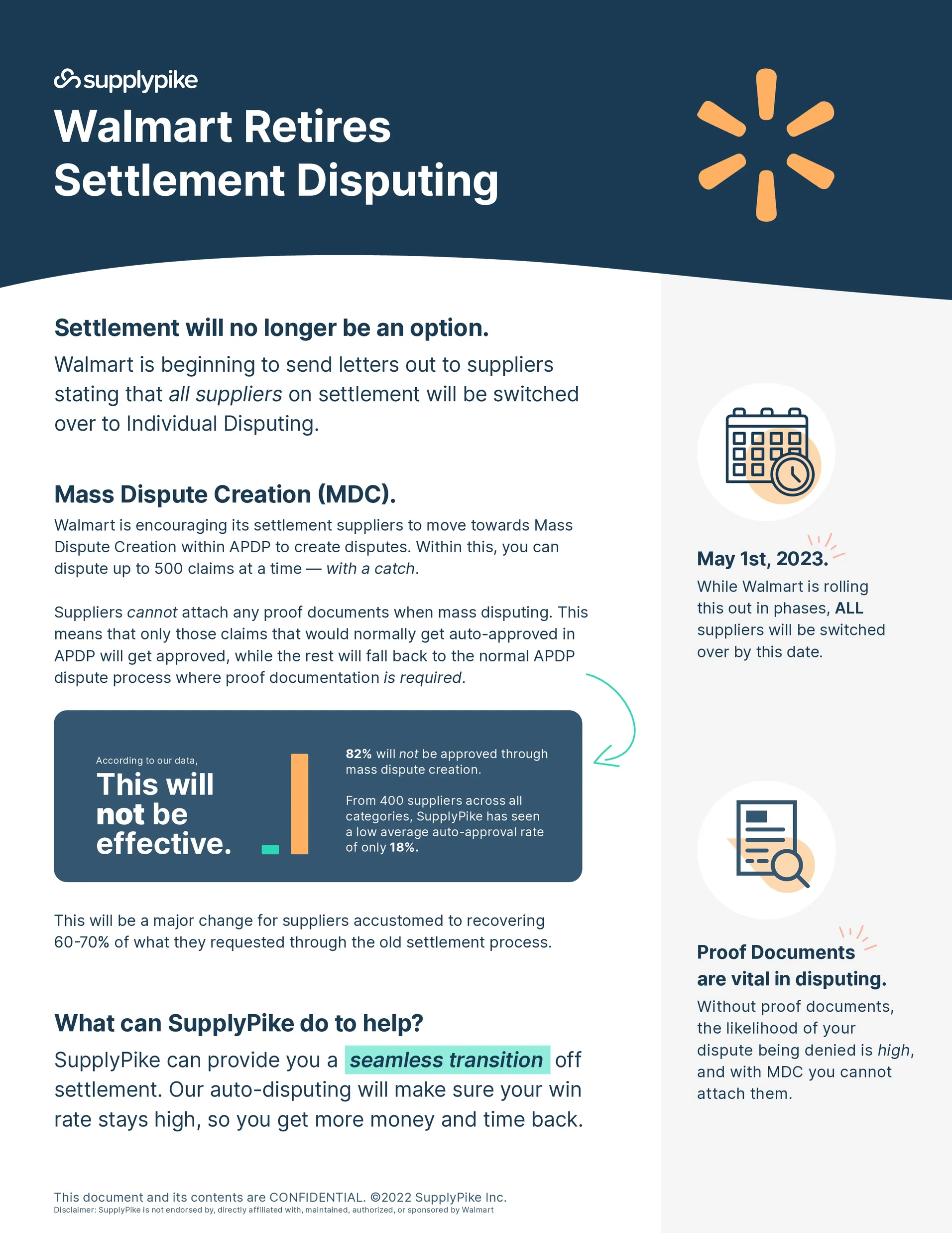 Say Goodbye to Walmart Settlement Disputes SupplierWiki