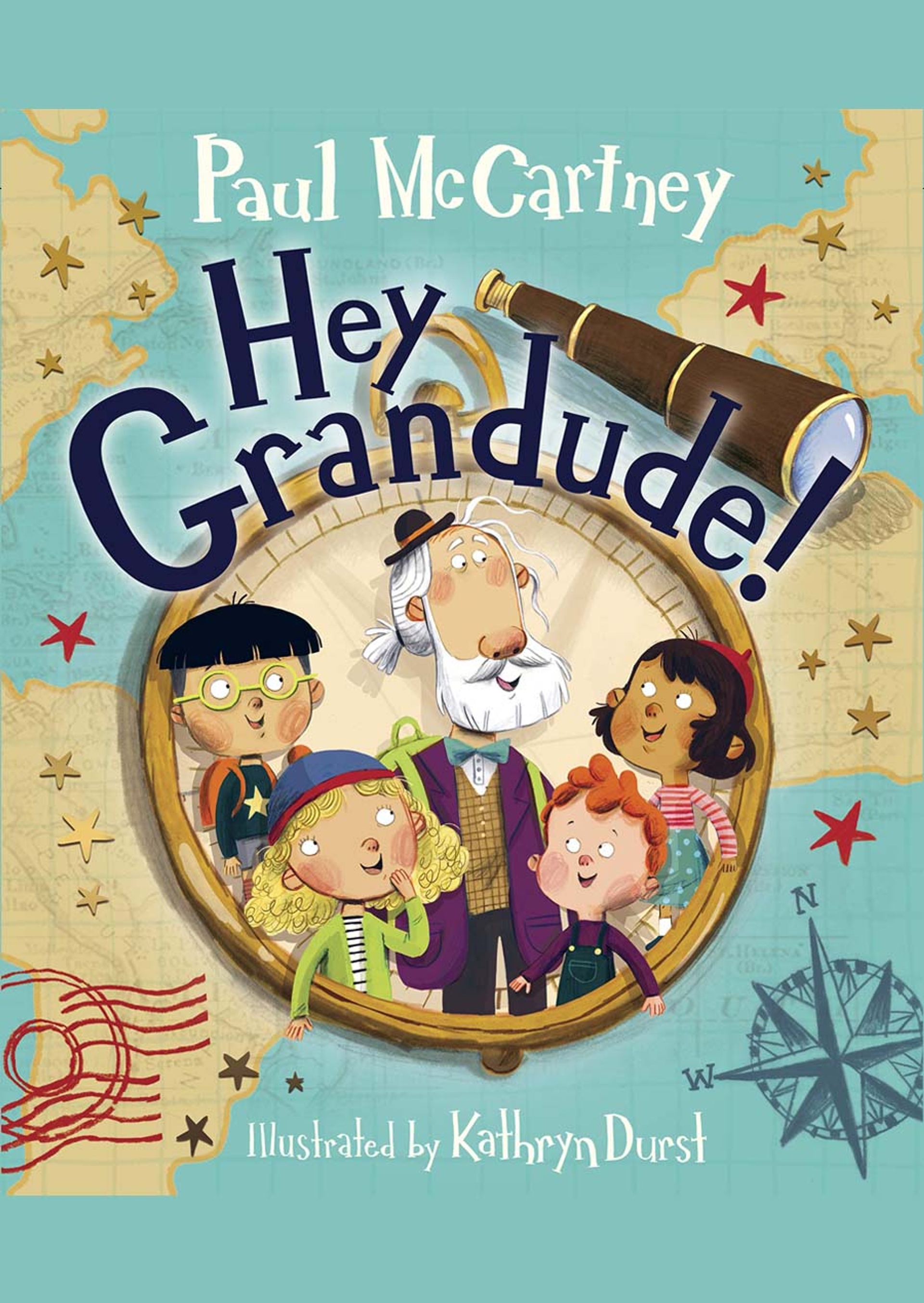 Book cover for Paul McCartney's Hey Grandude!