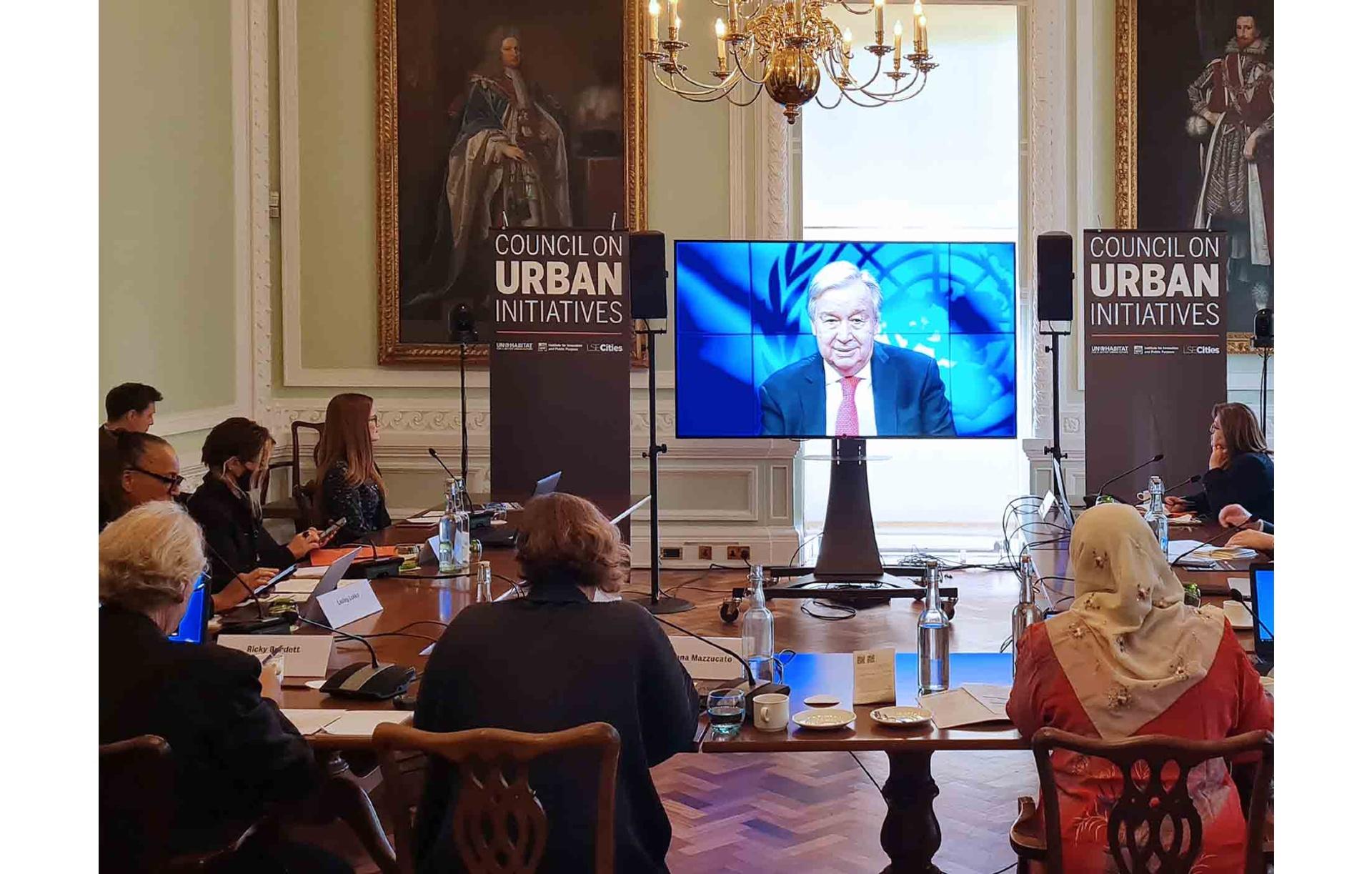 Inaugural Council on Urban Initiatives session