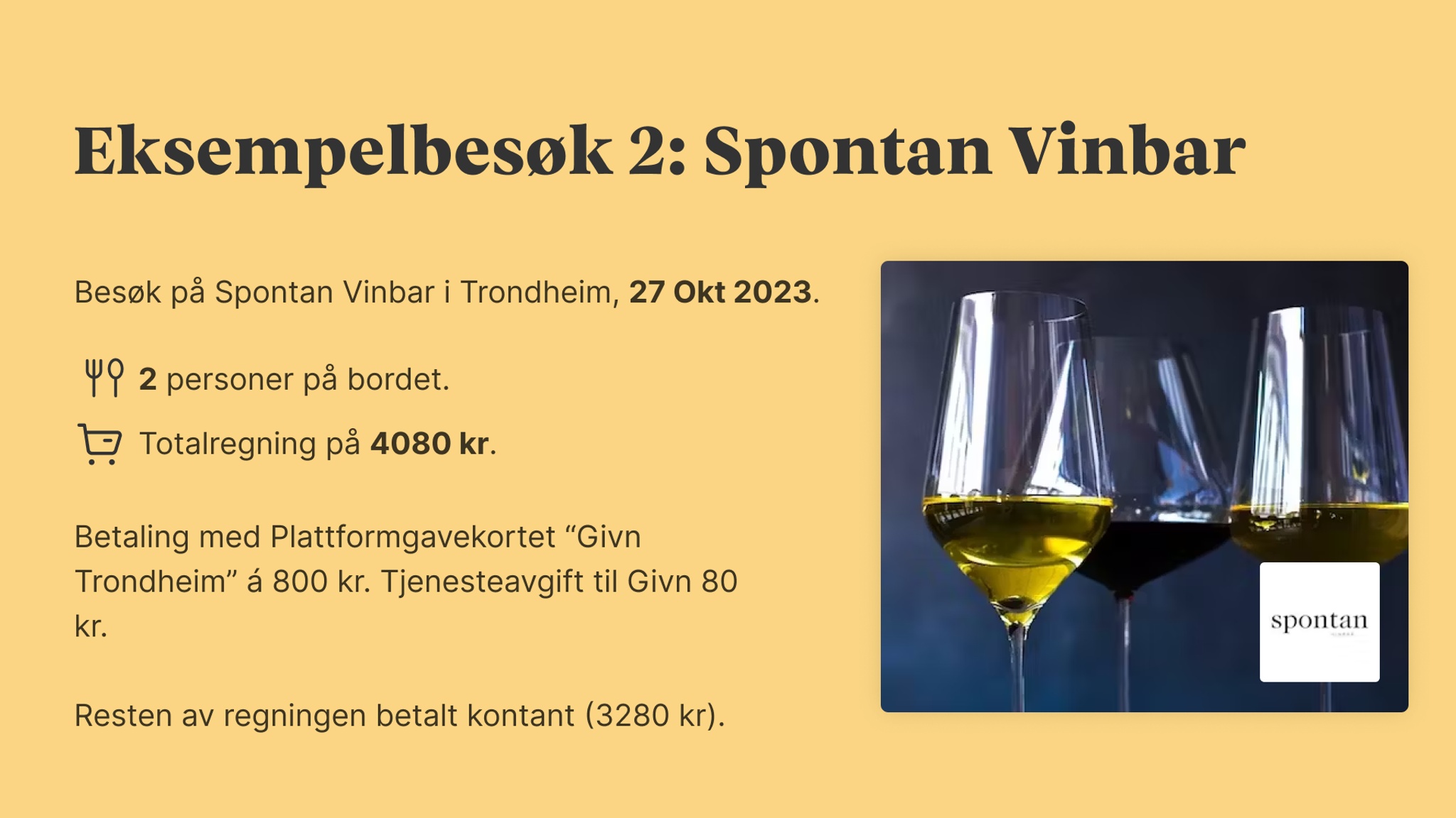 Besøk på Spontan Vinbar 27. okt 2023