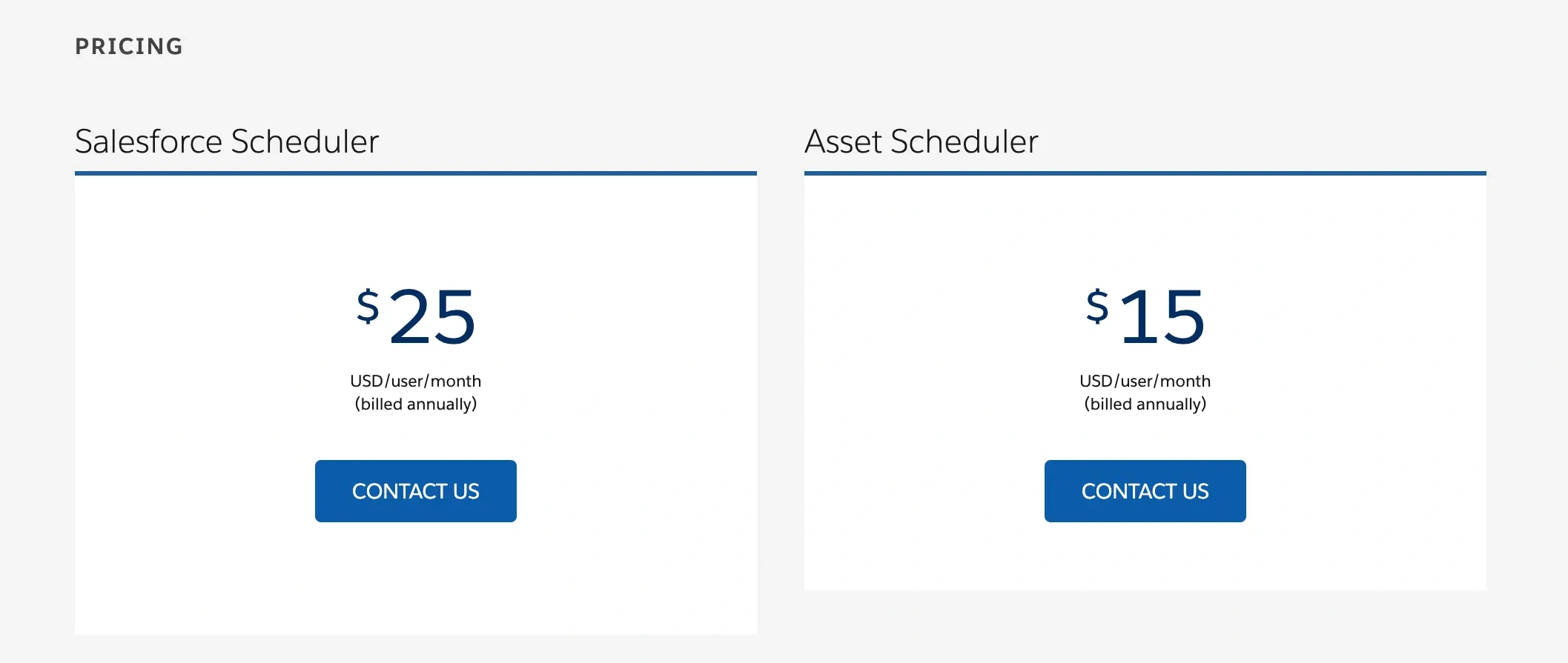 Salesforce Scheduler Pricing