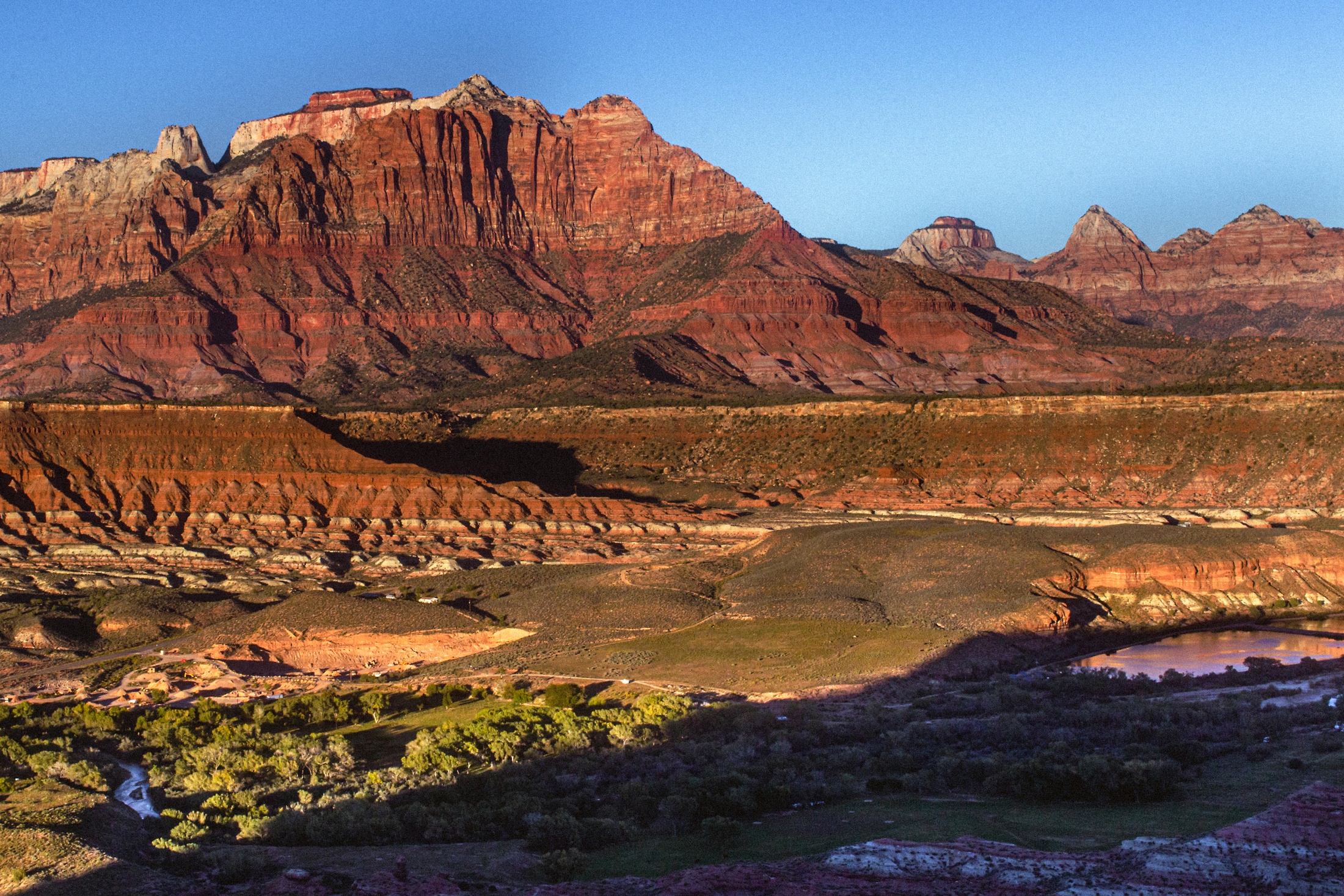 Last Light On The Mesa