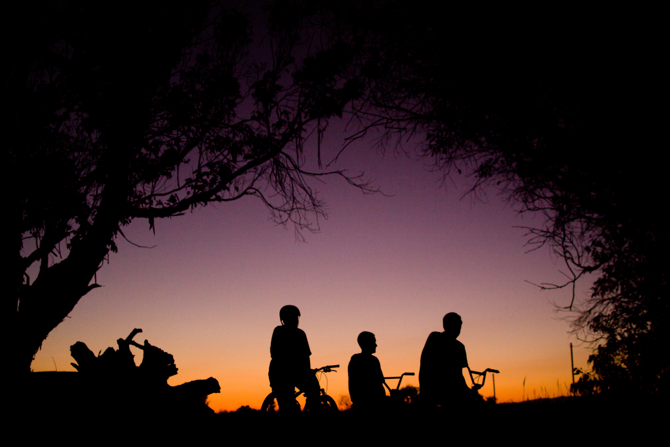  Friends Riding At The Ellwood Beach Trails