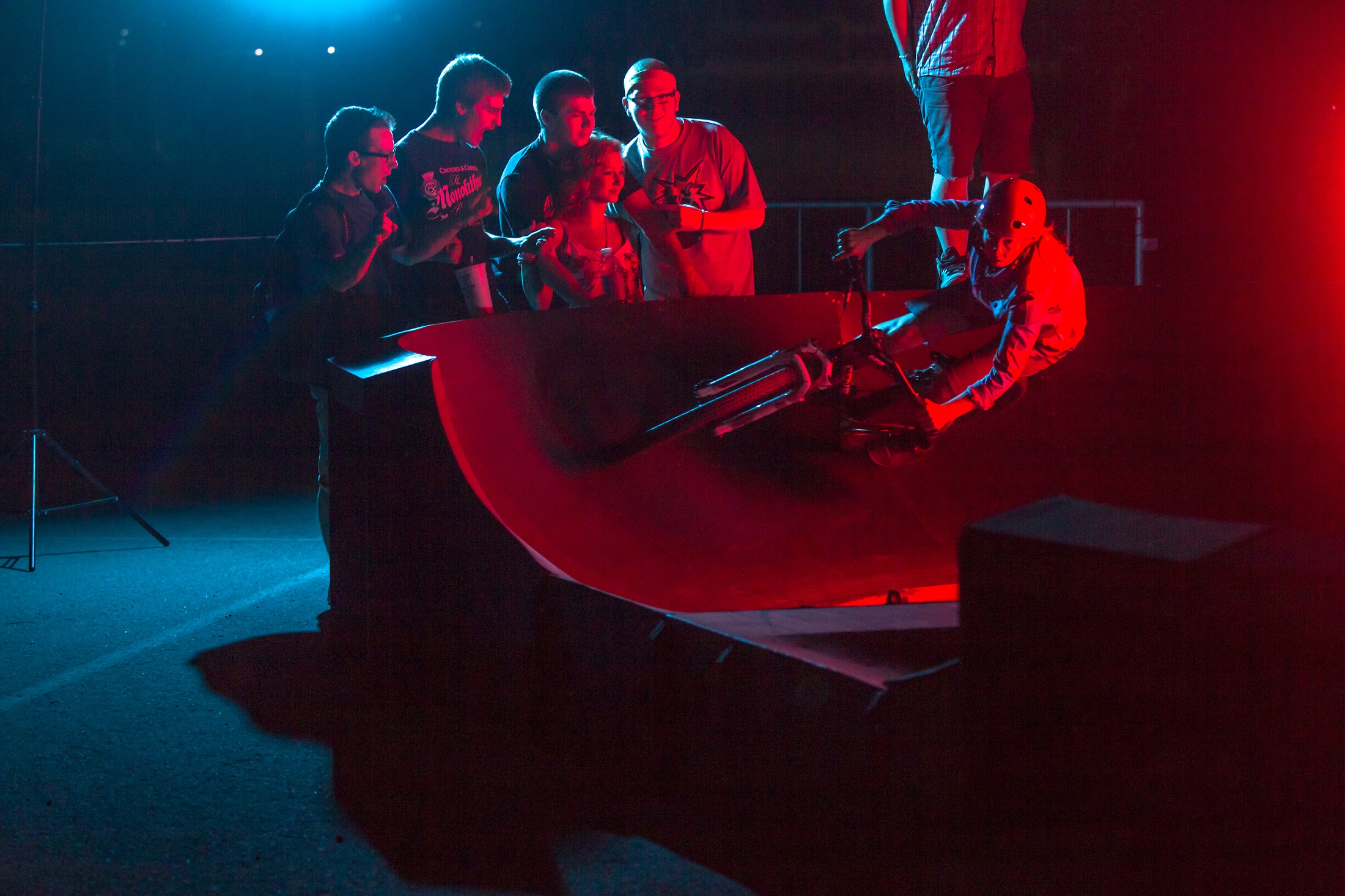 Night Laps on the Sombrio Pump Track