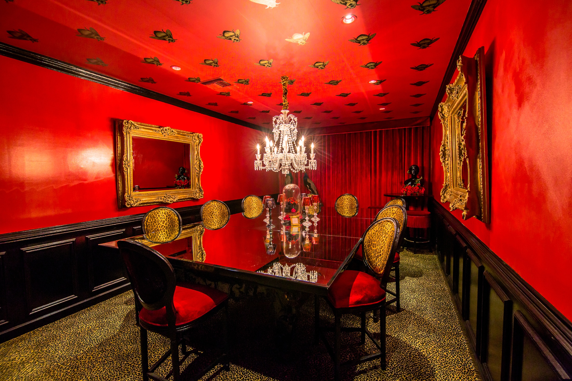 The Red Room at Raymond Vineyards