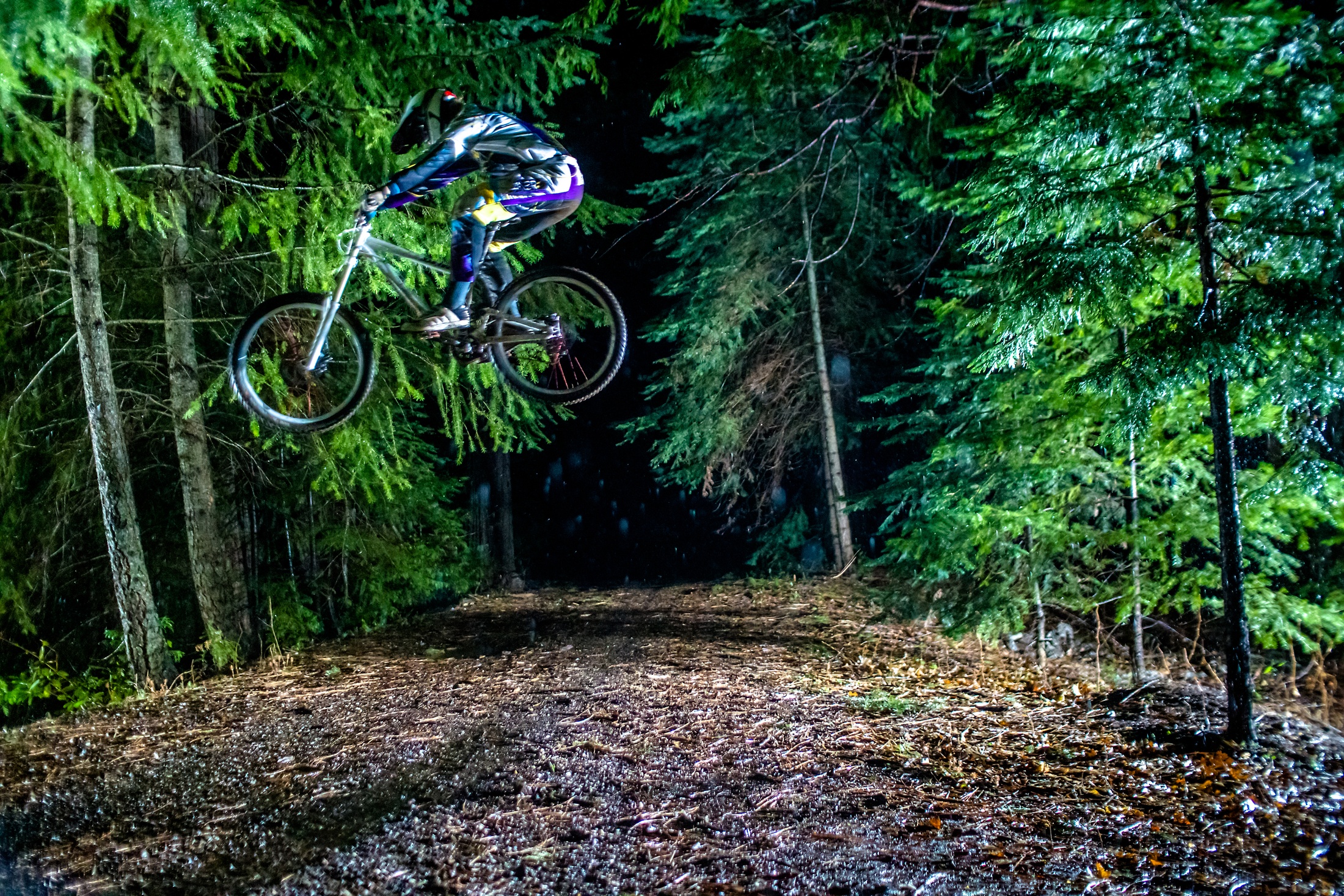 Graeme Pitts, Out On A Wet Night Ride 