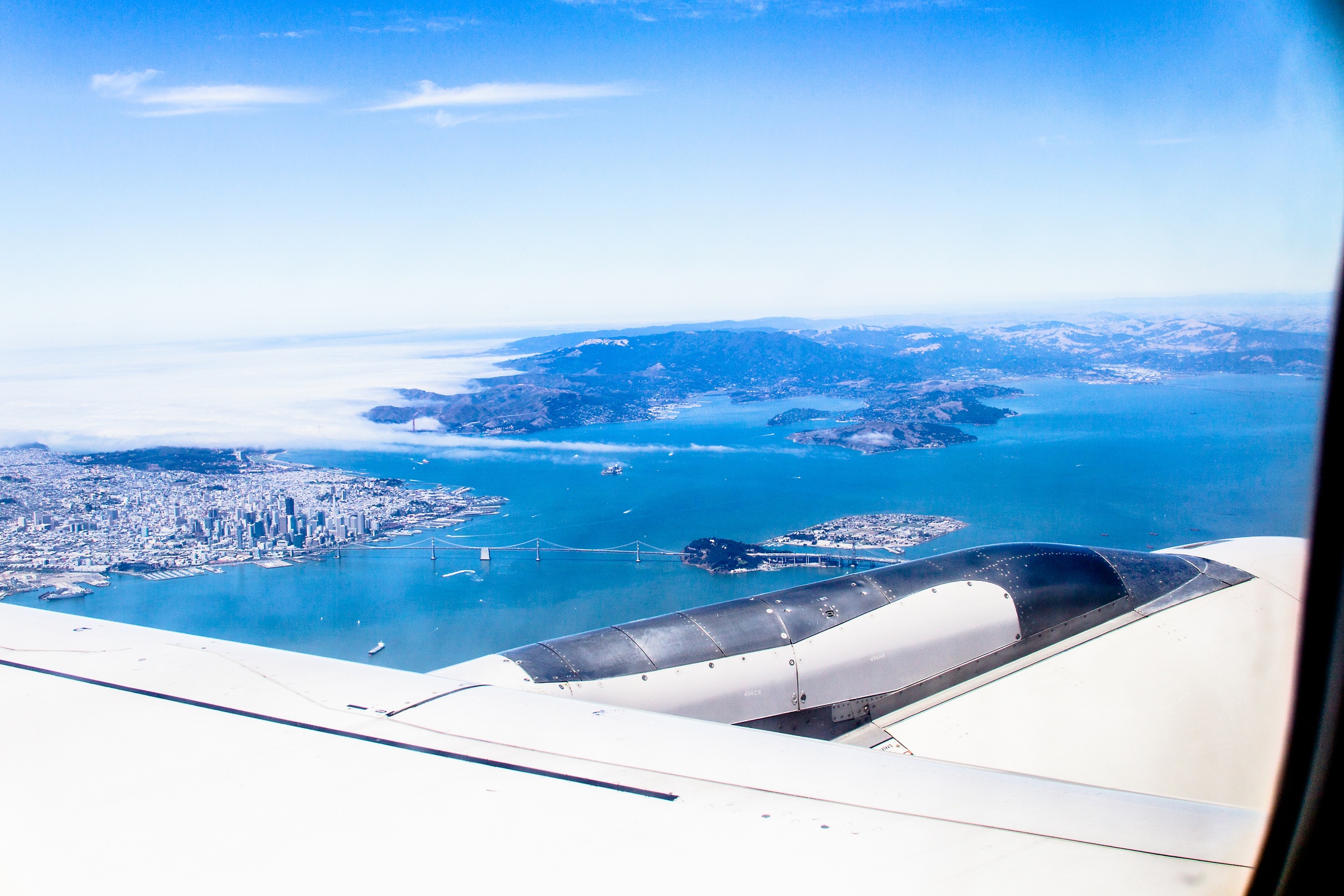 Flying Over The Bay Bridge