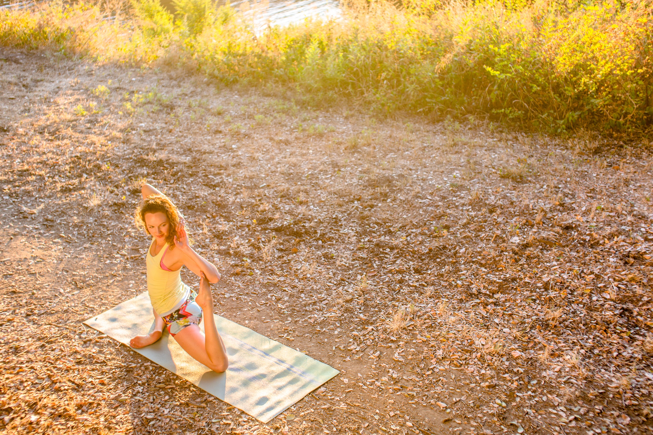 Lilly Ann Page - King Pigeon Pose (Raja Kapotasana)