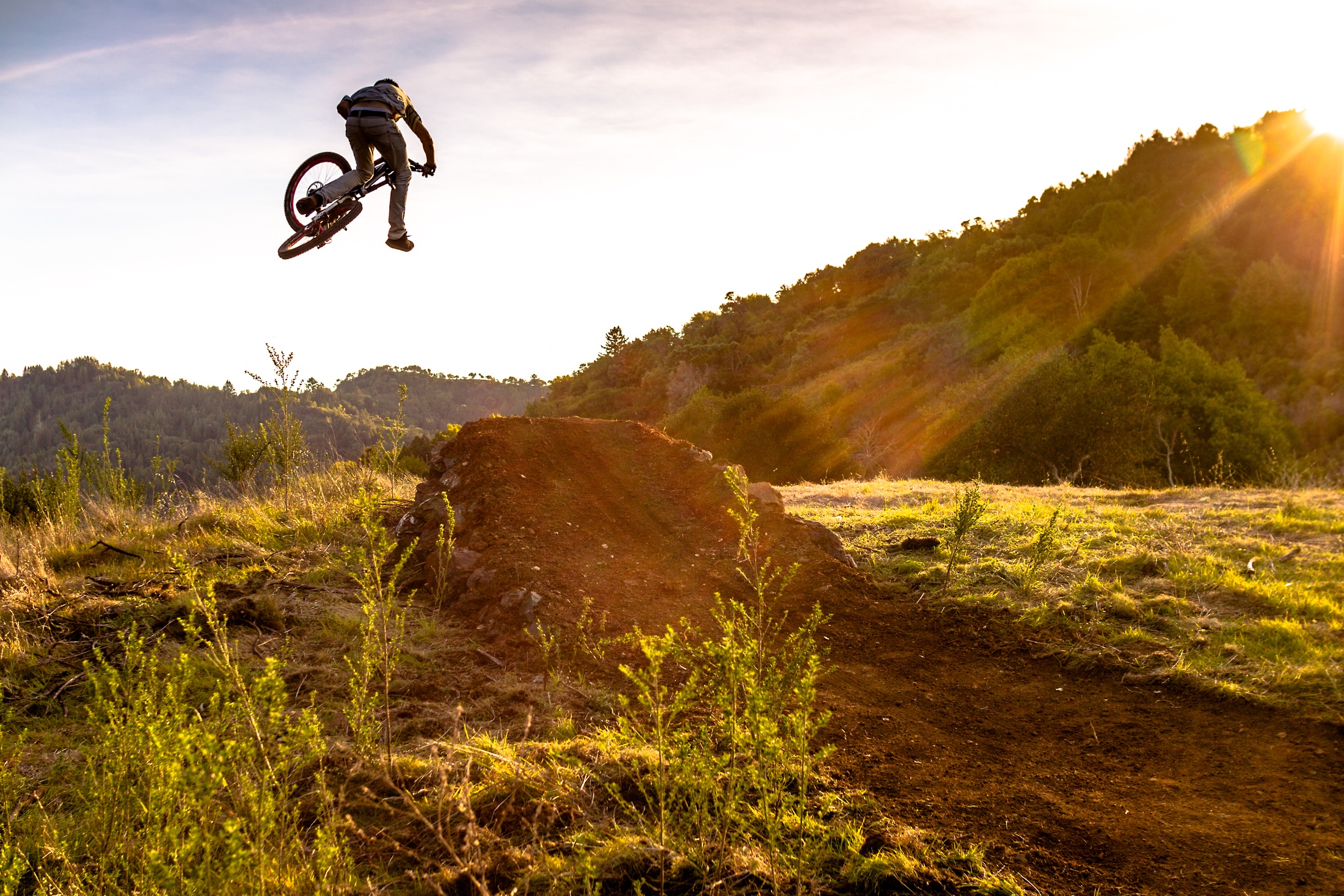 Ryan Condrashoff Sending A Fresh Hip at Sunset