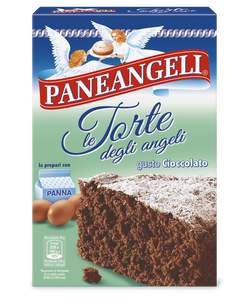 Torta degli angeli gusto cioccolato