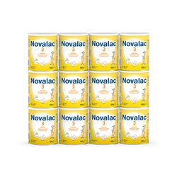 11× Novalac 3, 400 g + 1 gratis