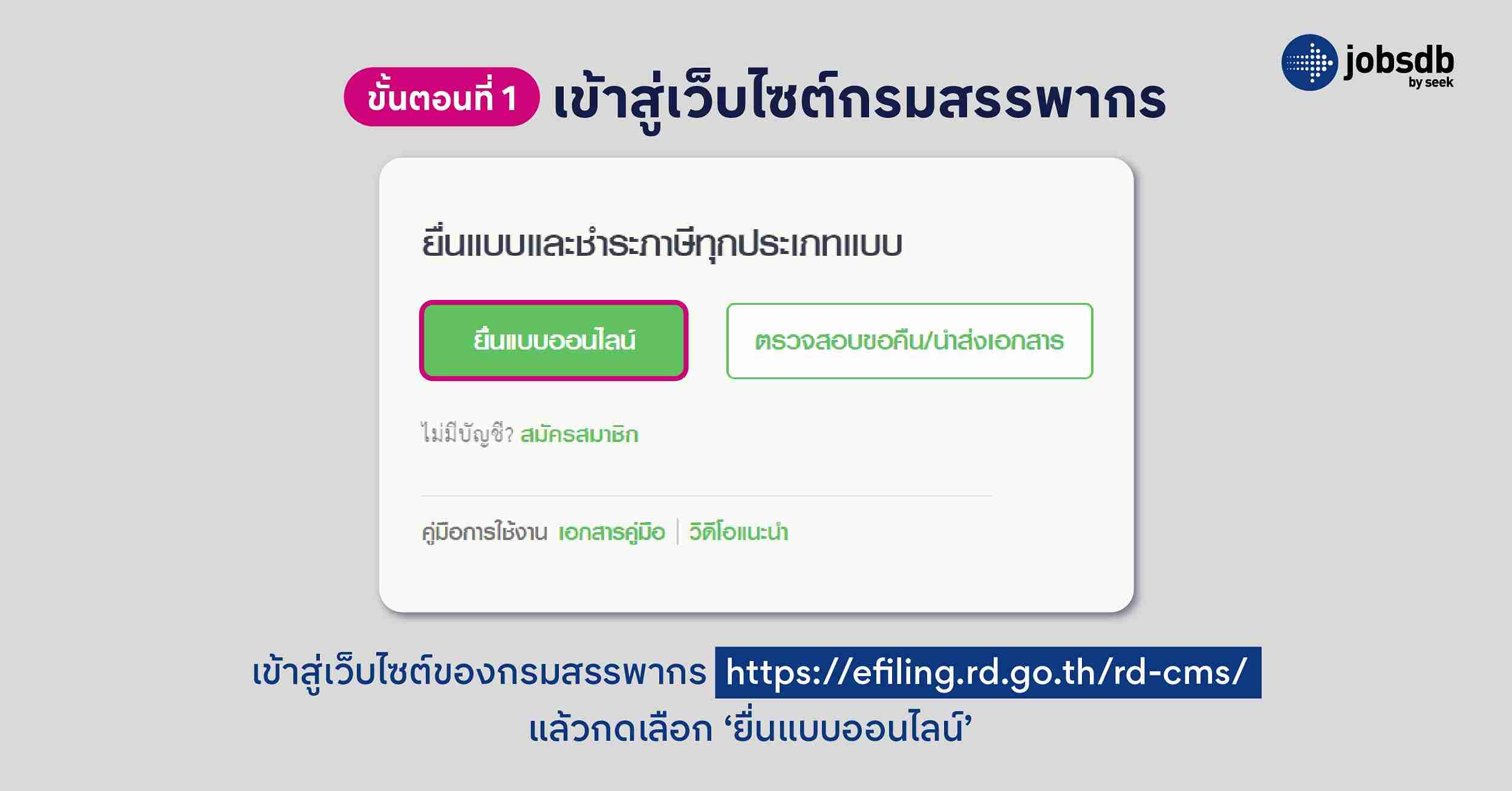 ขั้นตอนการยื่นภาษีออนไลน์ ฉบับเข้าใจง่าย