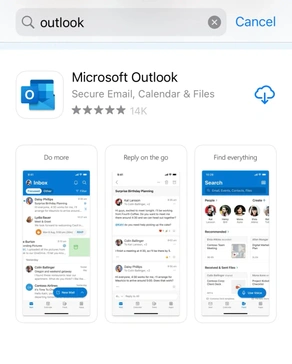 Outlook calendar app