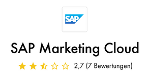 SAP Marketing Cloud Bewertungen auf OMR Reviews