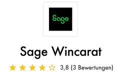 Sage Wincarat Bewertungsscore auf OMR Reviews