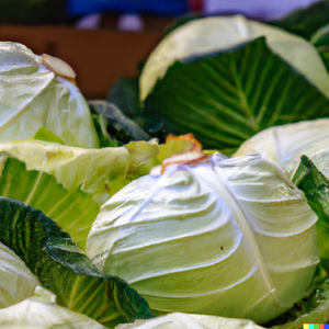 CABBAGE at a farm stand, Romanticism.png