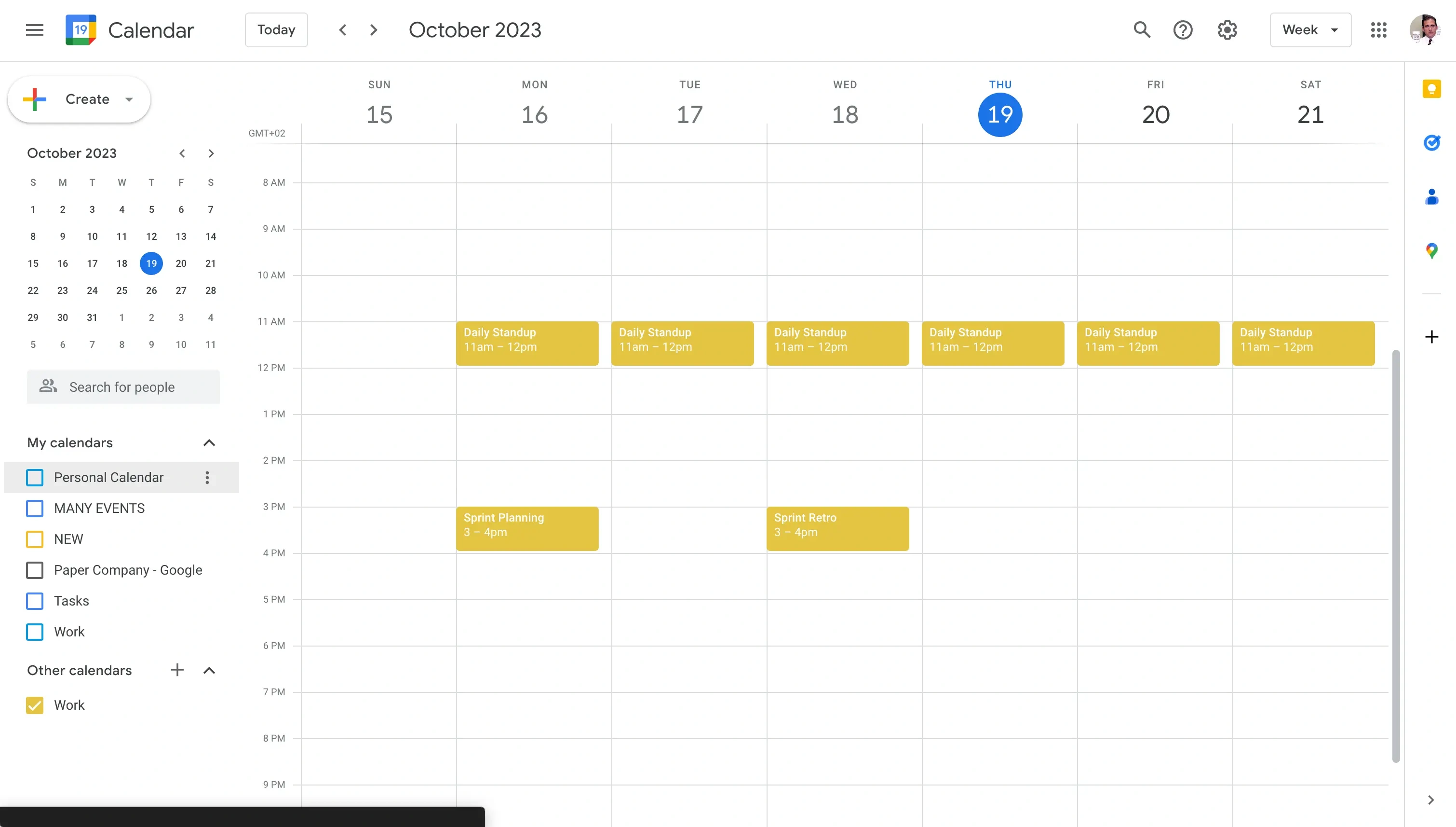 iPhone Calendar in Google Calendar